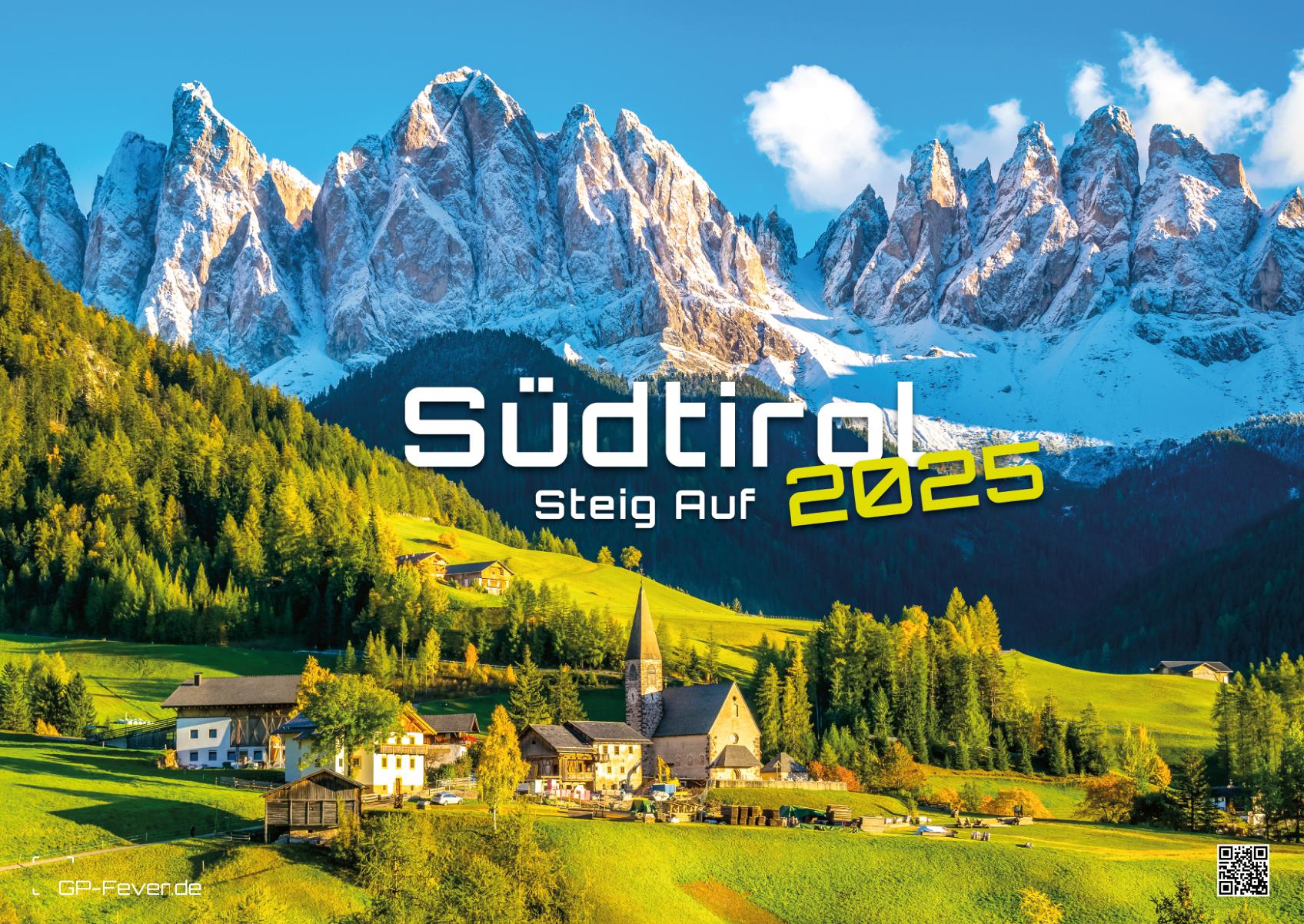 Südtirol - eine Reise durch bezaubernde Landschaften - 2025 - Kalender