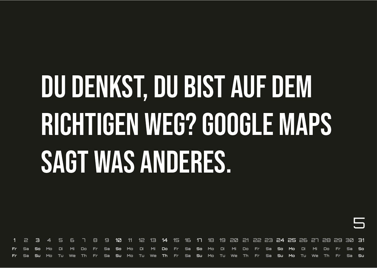 DEMOTIVATION 2026 - dein demotivierender Begleiter - Kalender DIN A3 (ca. 42 cm x 30 cm) | Demotivationskalender
