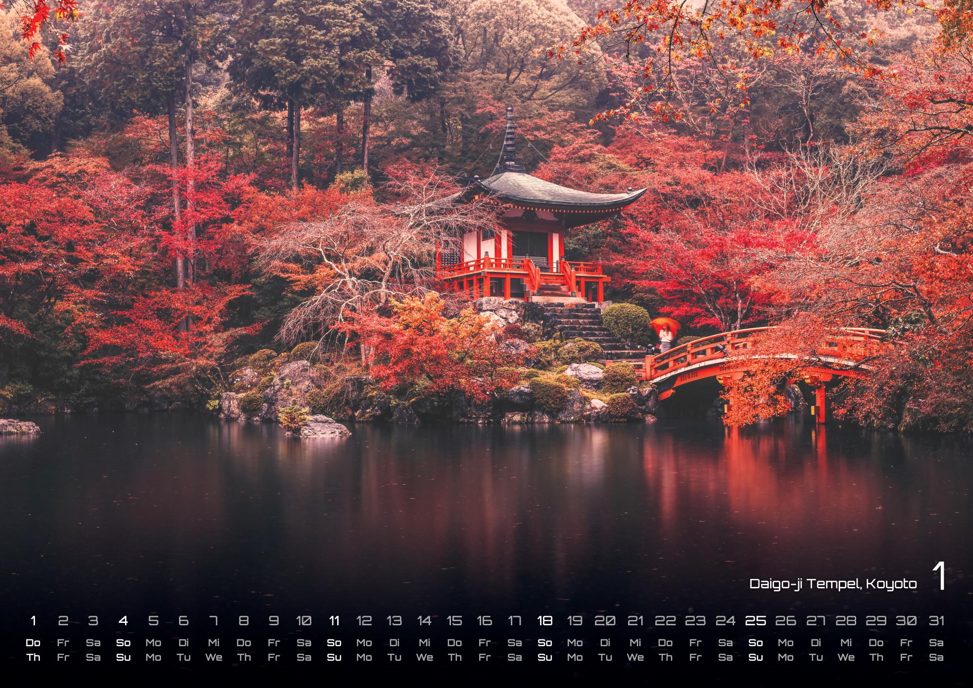 GPF-JAPAN26_page_2 Japan - Im Land der aufgehenden Sonne - 2026 - Kalender DIN A2 (extragroß: ca. 60 cm x 42 cm)