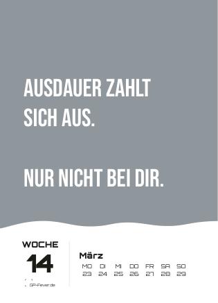 GPF-DEMOTIVATION-TK_page_14 DEMOTIVATION 2026 - dein demotivierender Begleiter - Wochenkalender DIN A6 (ca. 10,5 cm x 14,8 cm) | Tischkalender - Demotivationskalender