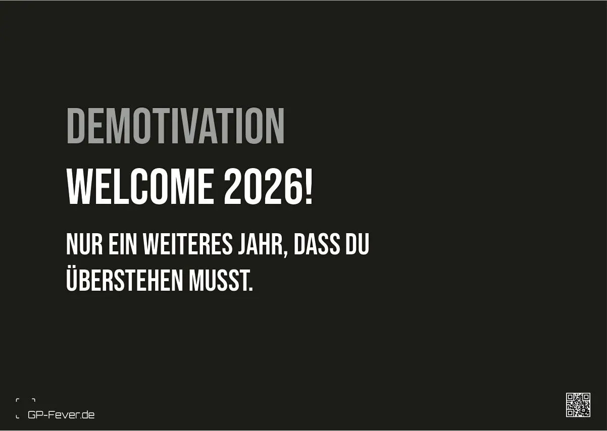 DEMOTIVATION 2026 - dein demotivierender Begleiter - Kalender DIN A3 (ca. 42 cm x 30 cm) | Demotivationskalender