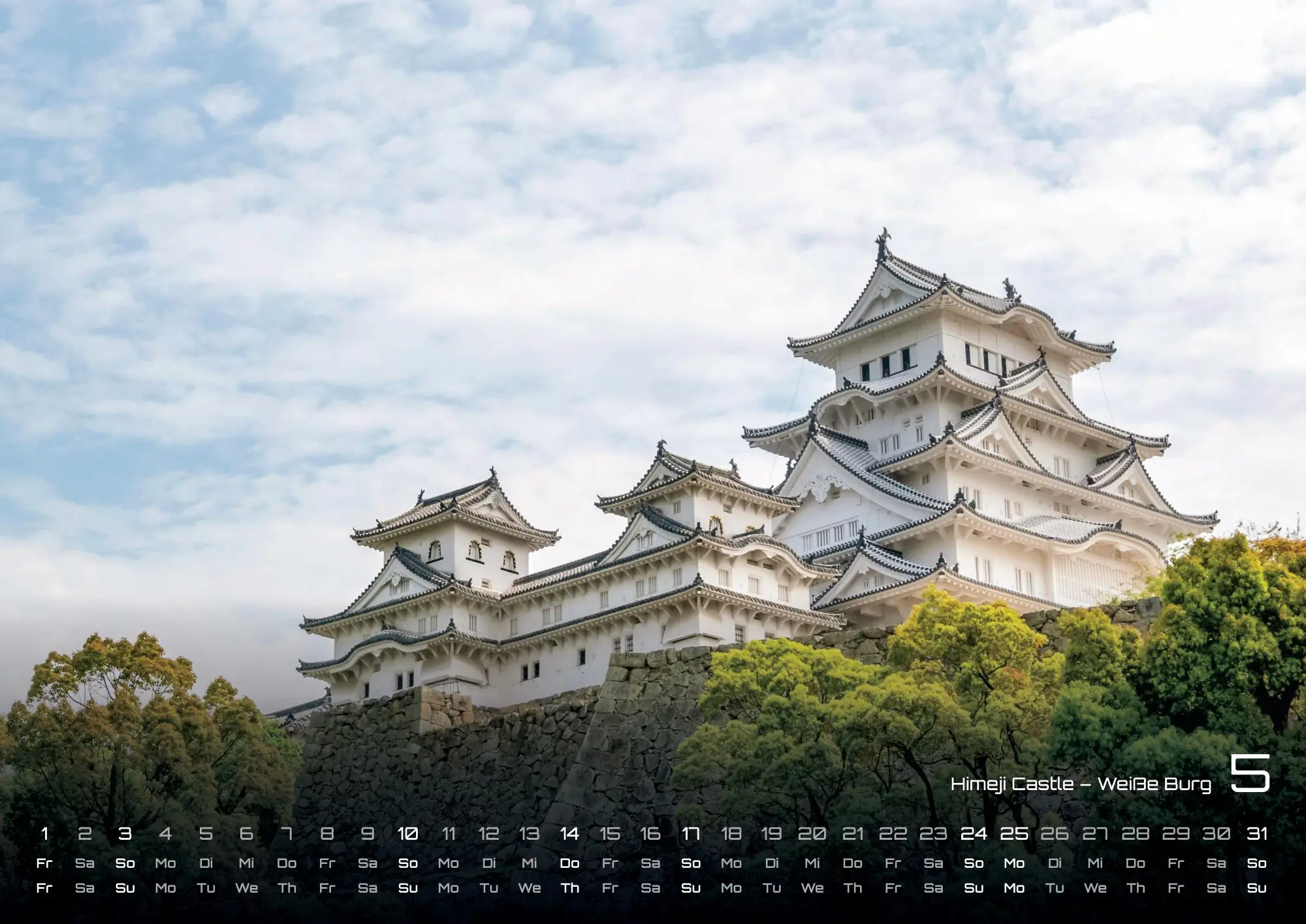 Japan - Im Land der aufgehenden Sonne - 2026 - Kalender DIN A2 (extragroß: ca. 60 cm x 42 cm)