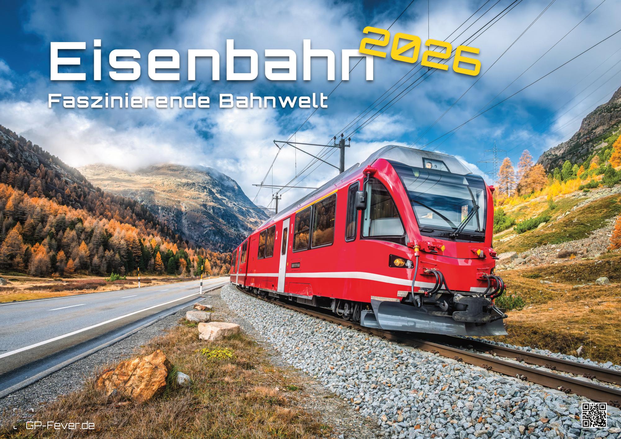 Eisenbahn - faszinierende Bahnwelt - 2027 - Kalender DIN A2 (extragroß: ca. 60 cm x 42 cm)