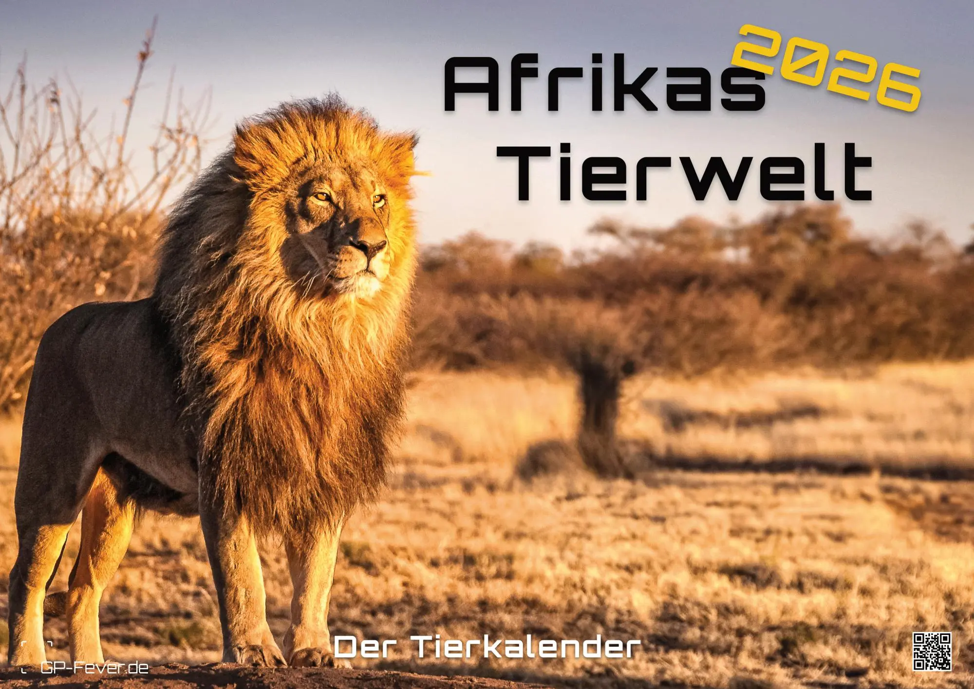 Afrikas Tierwelt - Der Tierkalender - 2026 - Kalender