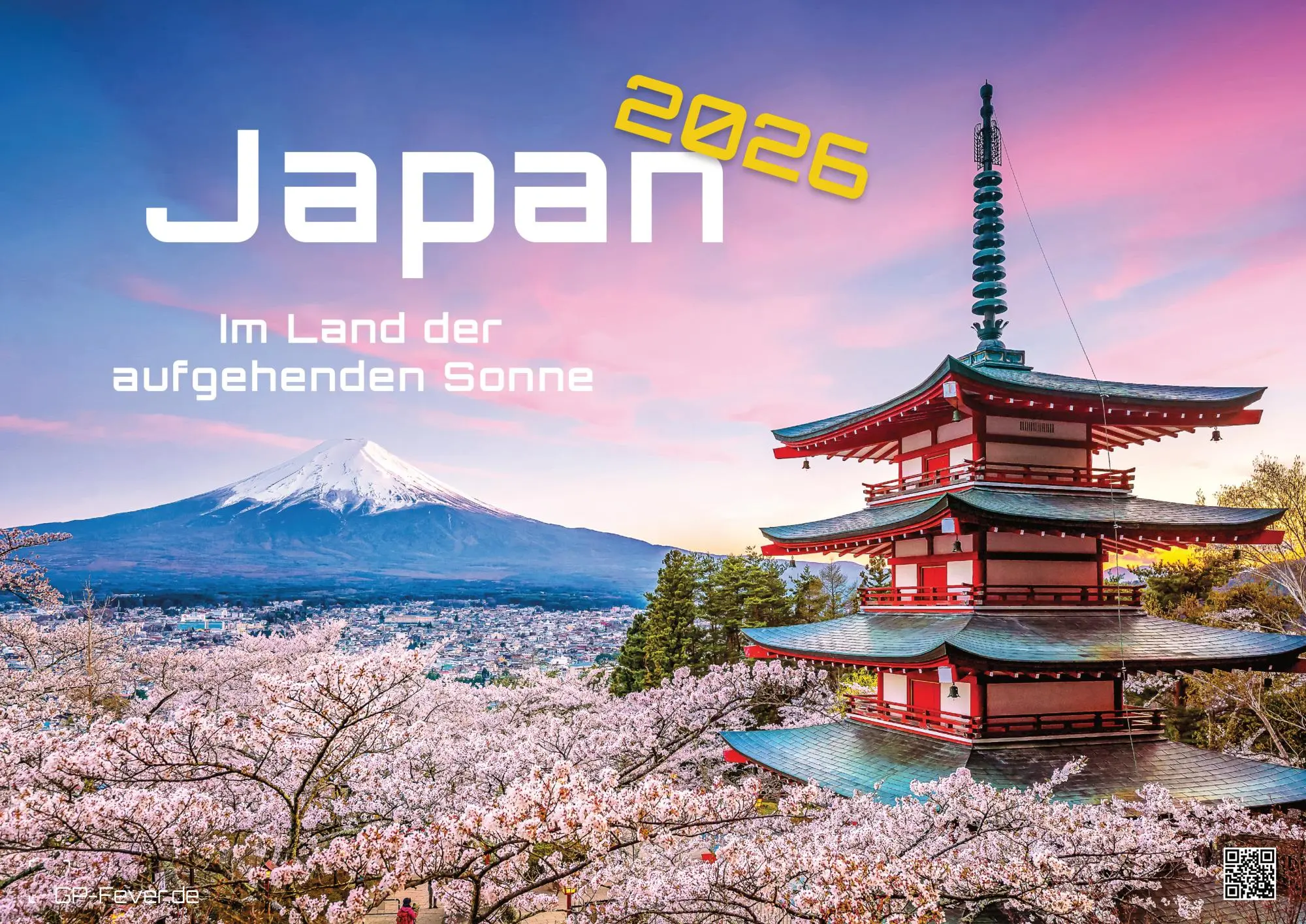 Japan - Im Land der aufgehenden Sonne - 2026 - Kalender DIN A2 (extragroß: ca. 60 cm x 42 cm)