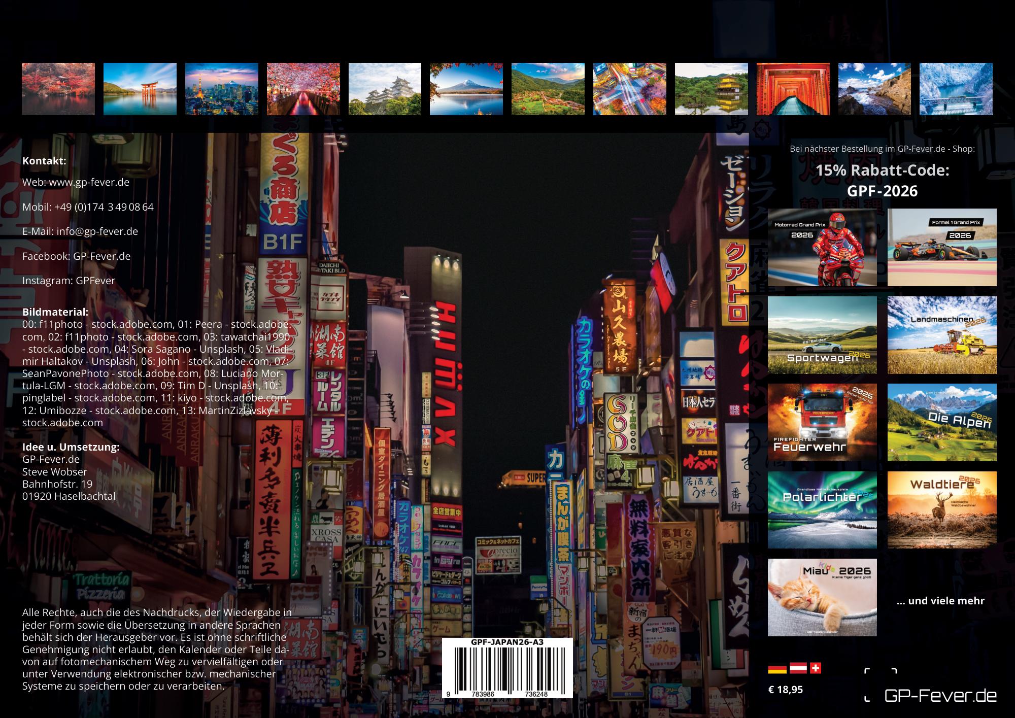 GPF-JAPAN26_page_14 Japan - Im Land der aufgehenden Sonne - 2026 - Kalender DIN A3 (ca. 42 cm x 30 cm)