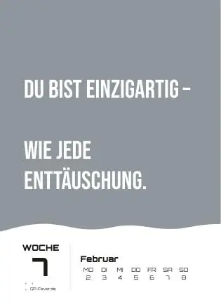 DEMOTIVATION 2026 - dein demotivierender Begleiter - Wochenkalender DIN A6 (ca. 10,5 cm x 14,8 cm) | Tischkalender - Demotivationskalender