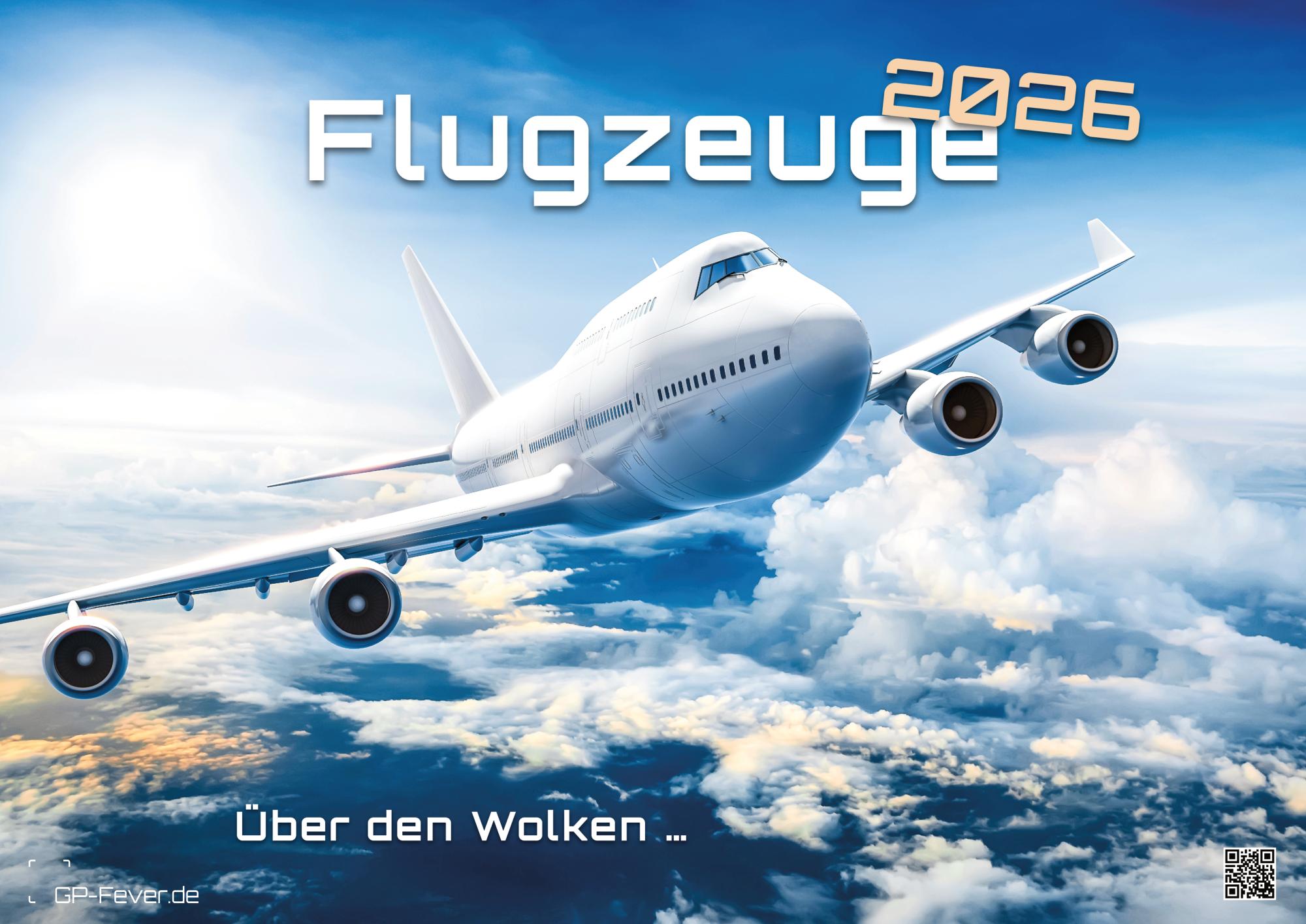 Planes - über den Wolken - Flugzeuge - 2027 - Kalender DIN A2 (extragroß: ca. 60 cm x 42 cm)