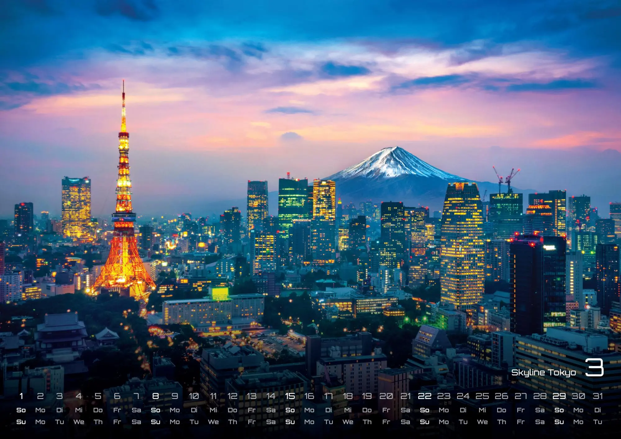 Japan - Im Land der aufgehenden Sonne - 2026 - Kalender DIN A2 (extragroß: ca. 60 cm x 42 cm)