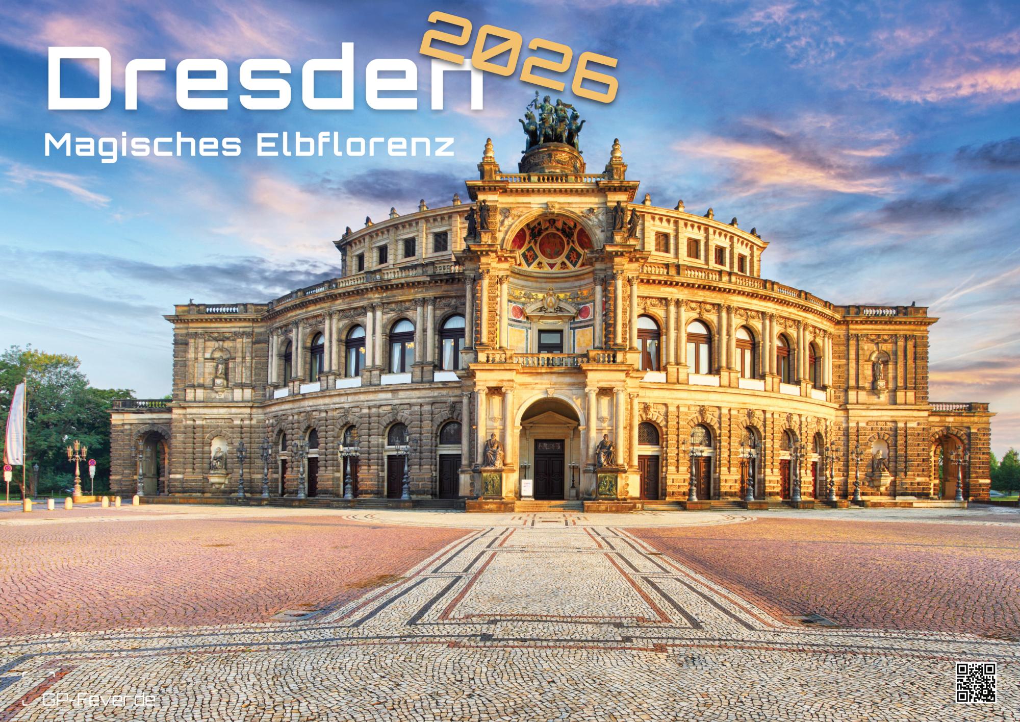 Dresden - magisches Elbflorenz - 2026 - Kalender