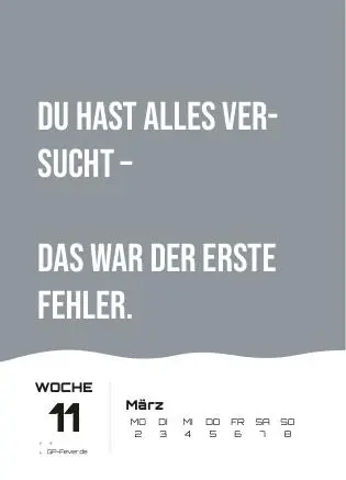 DEMOTIVATION 2026 - dein demotivierender Begleiter - Wochenkalender DIN A6 (ca. 10,5 cm x 14,8 cm) | Tischkalender - Demotivationskalender