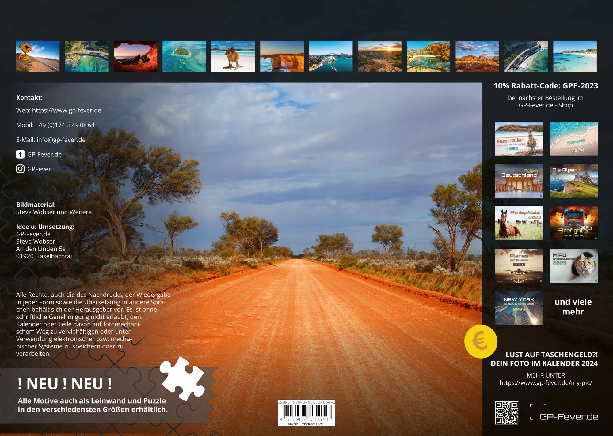 Australien - das Land der Kängurus - 2023 - Kalender