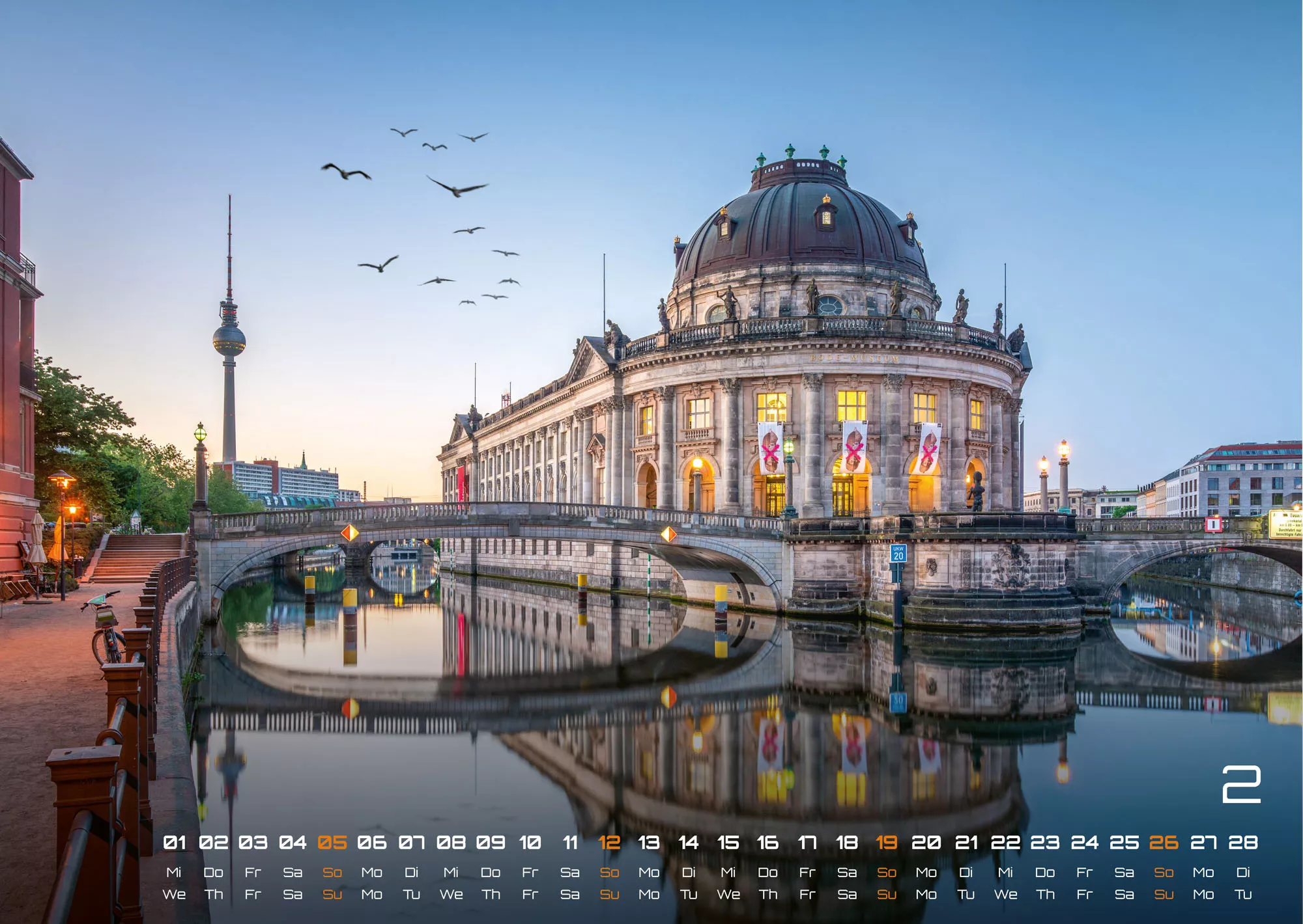 Deutschland - eine Reise zu bezaubernden Landschaften und Sehenswürdigkeiten - 2023 - Kalender