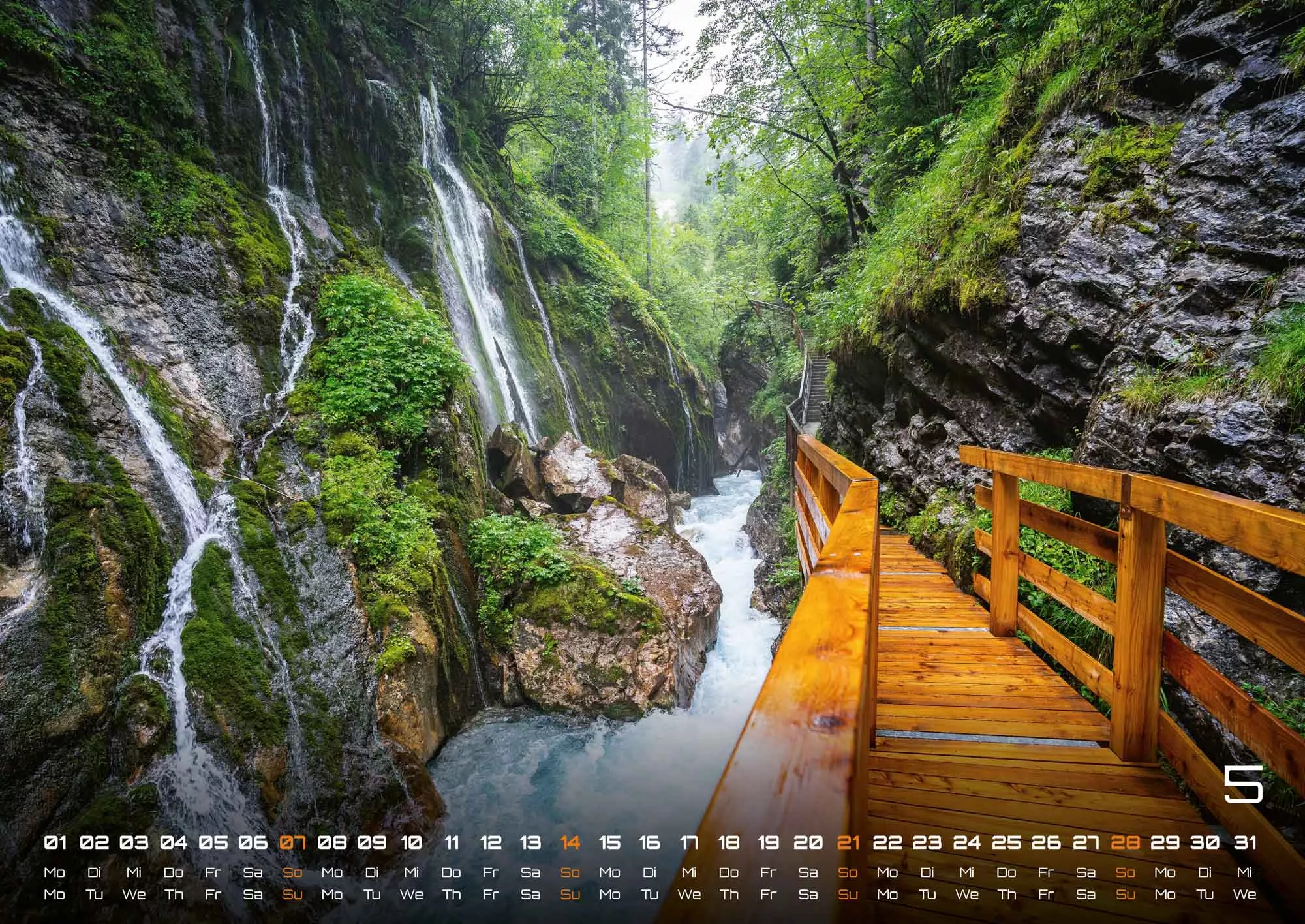 Deutschland - eine Reise zu bezaubernden Landschaften und Sehenswürdigkeiten - 2023 - Kalender