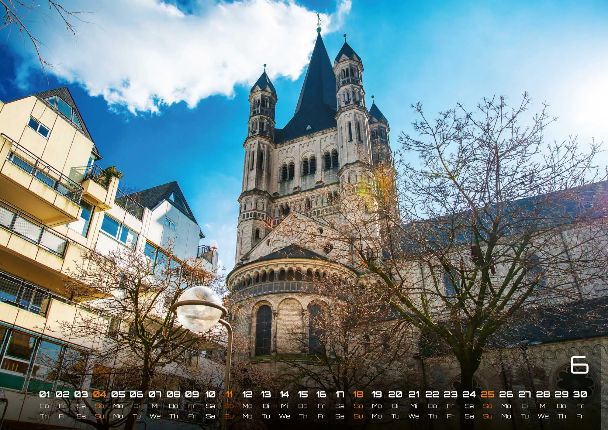 Deutschland - eine Reise zu bezaubernden Landschaften und Sehenswürdigkeiten - 2023 - Kalender