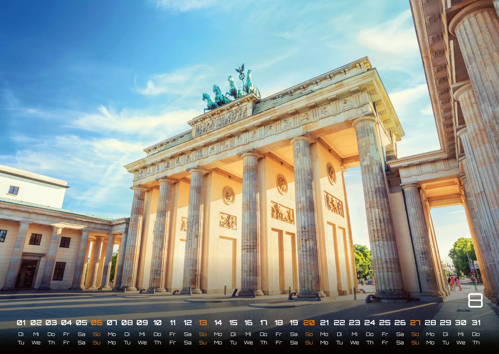 Deutschland - eine Reise zu bezaubernden Landschaften und Sehenswürdigkeiten - 2023 - Kalender
