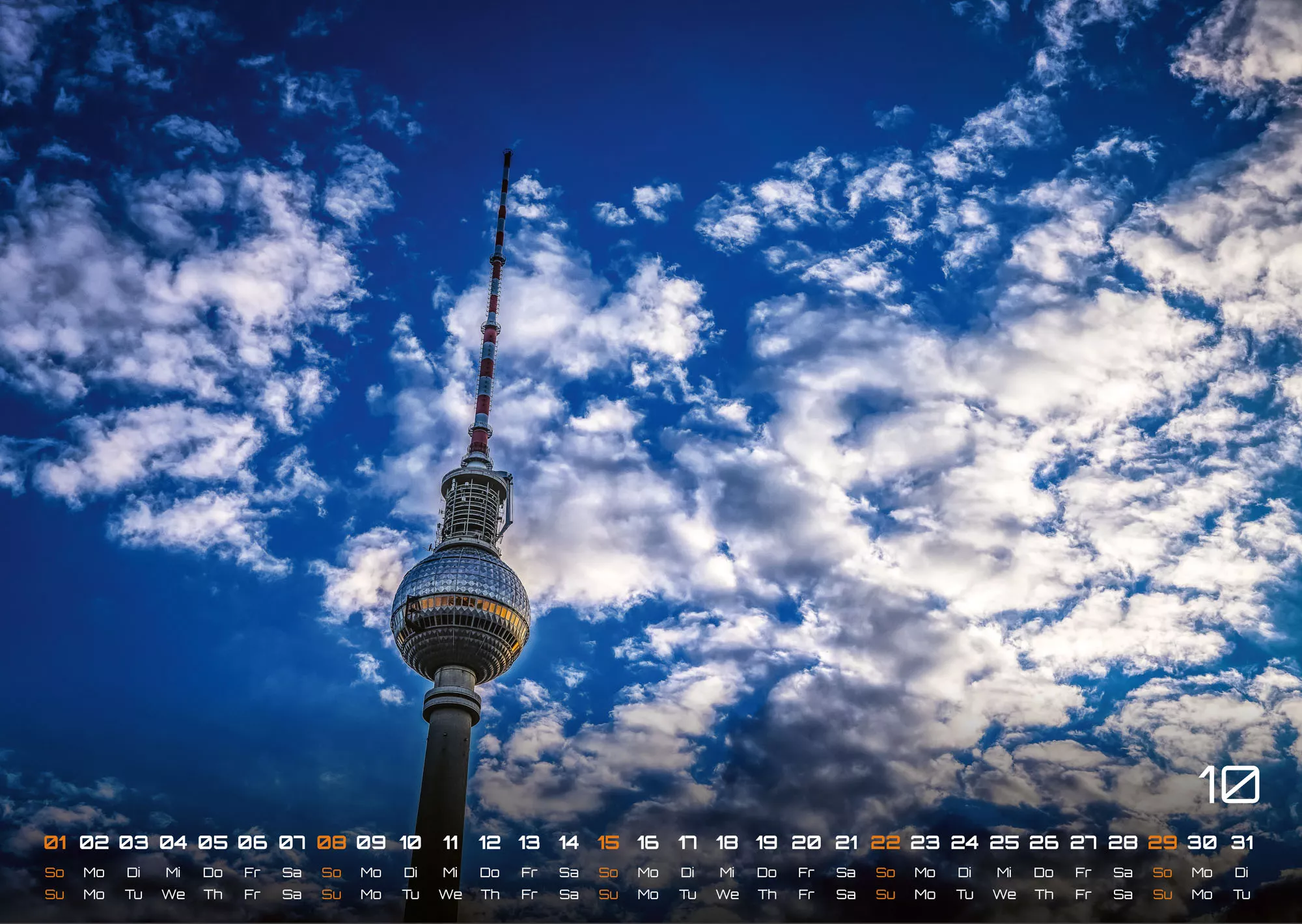 Deutschland - eine Reise zu bezaubernden Landschaften und Sehenswürdigkeiten - 2023 - Kalender
