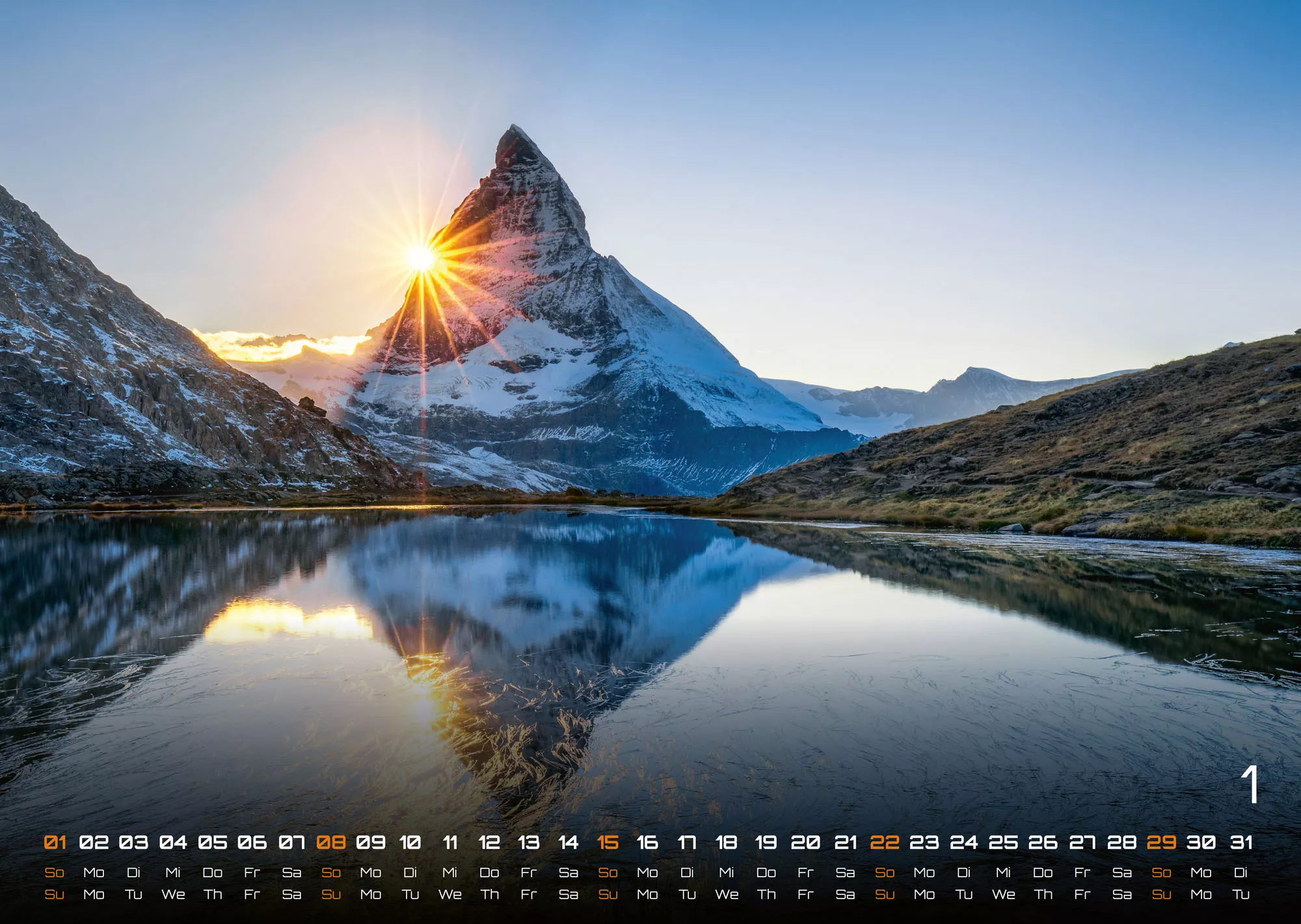Die Alpen - dem Himmel so nah - 2023 - Kalender