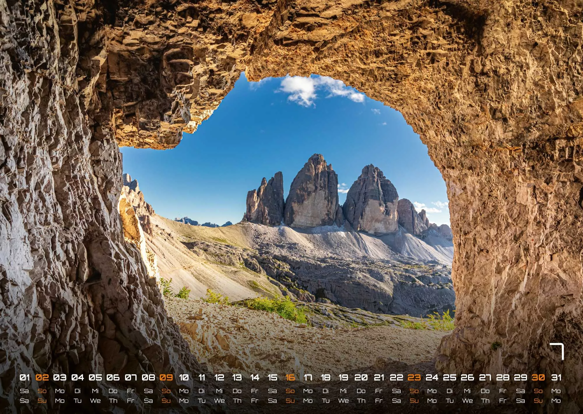 Die Alpen - dem Himmel so nah - 2023 - Kalender