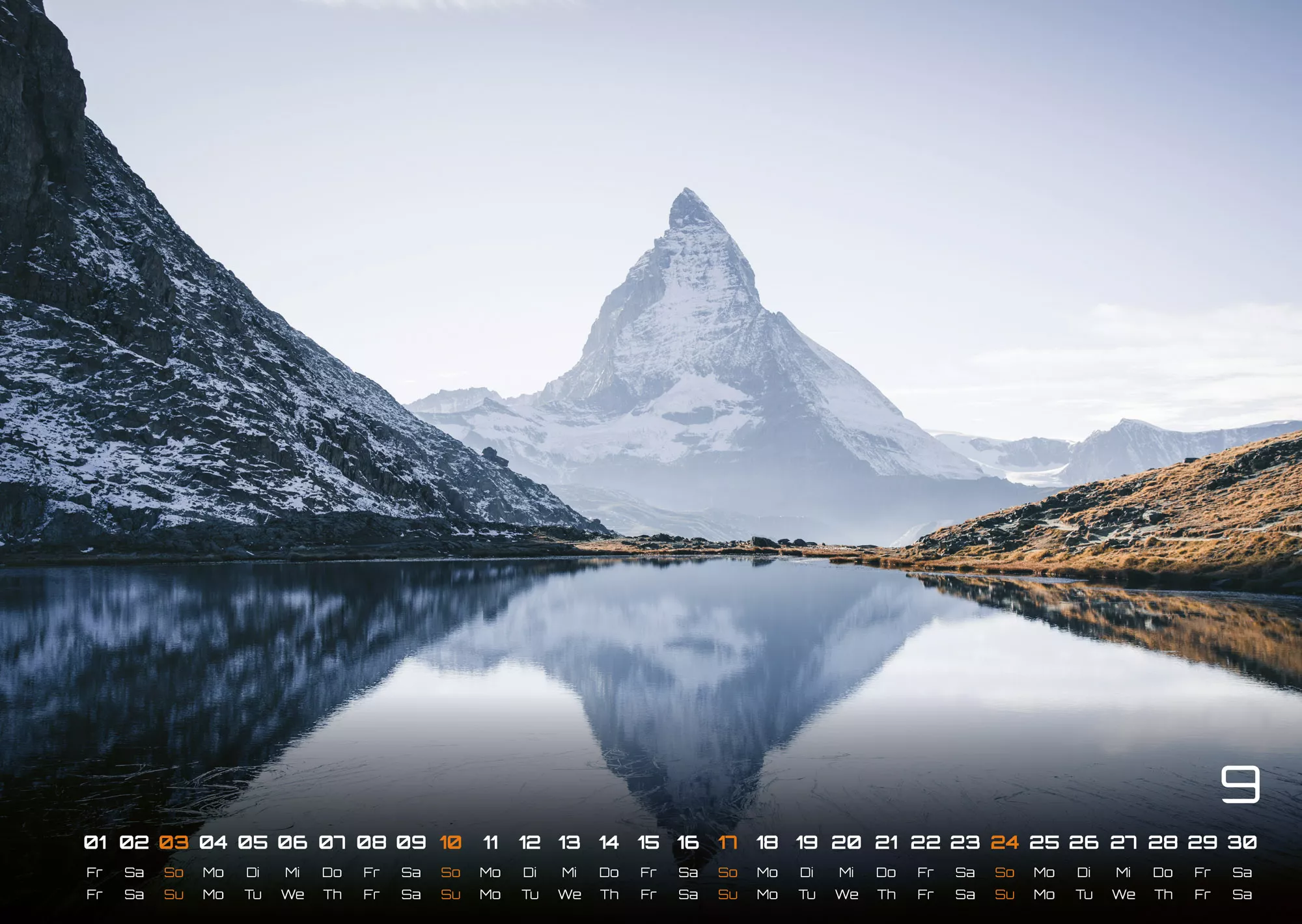Die Alpen - dem Himmel so nah - 2023 - Kalender