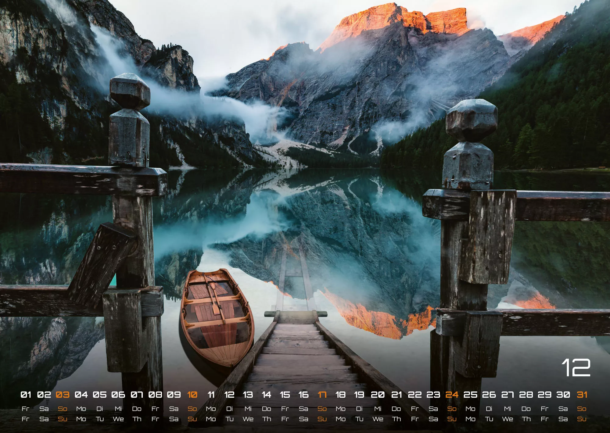 Die Alpen - dem Himmel so nah - 2023 - Kalender