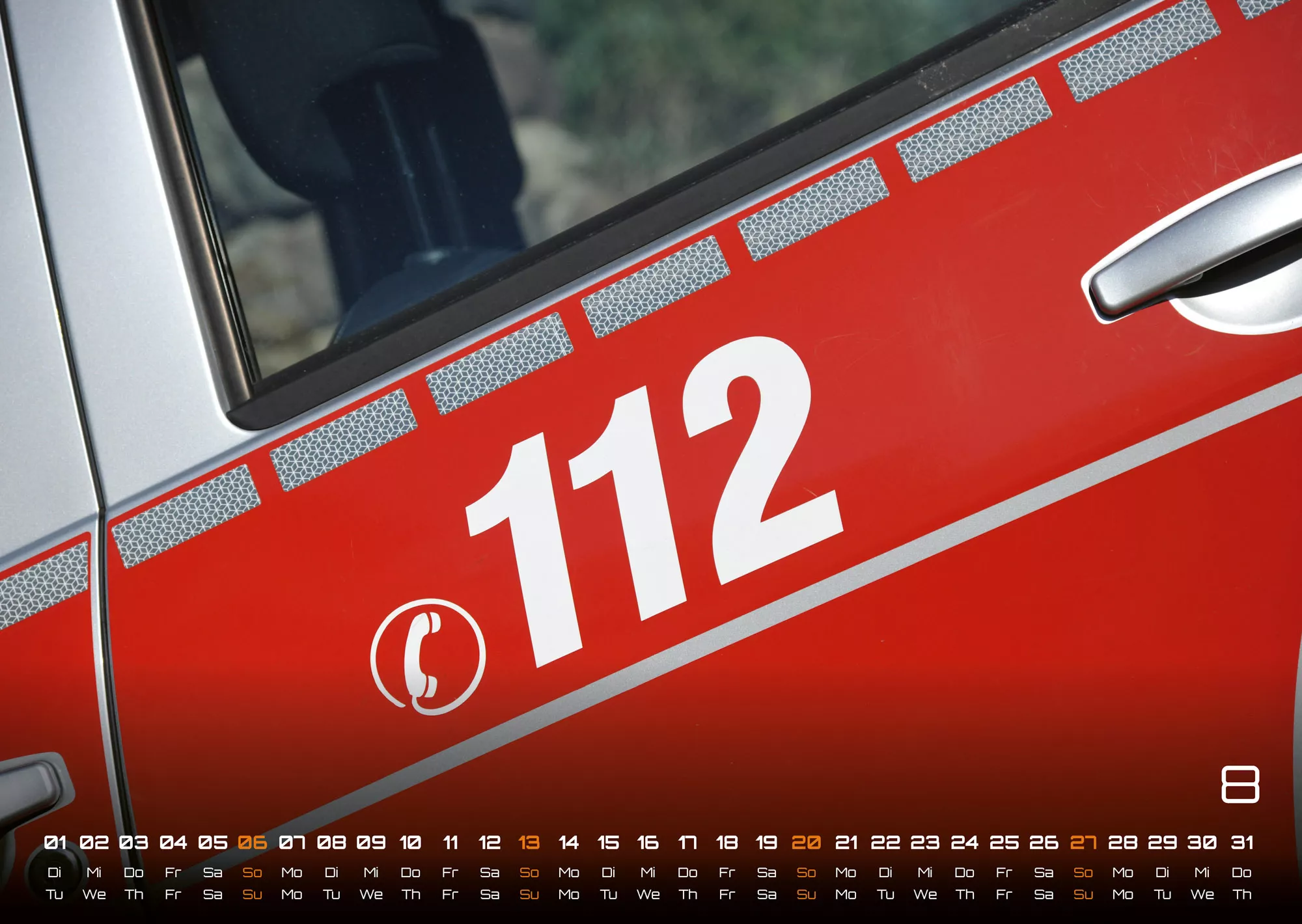FIREFIGHTER - Retter in der Not - Feuerwehr - 2023 - Kalender