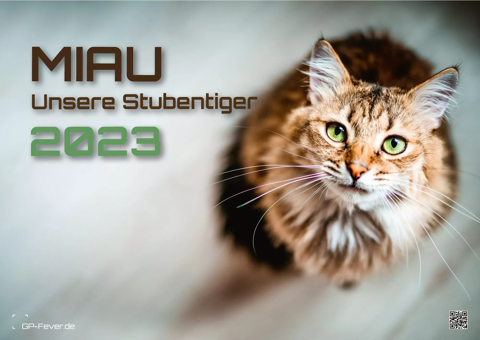 Miau - Unsere Stubentiger - Der Katzenkalender - 2023 - Kalender