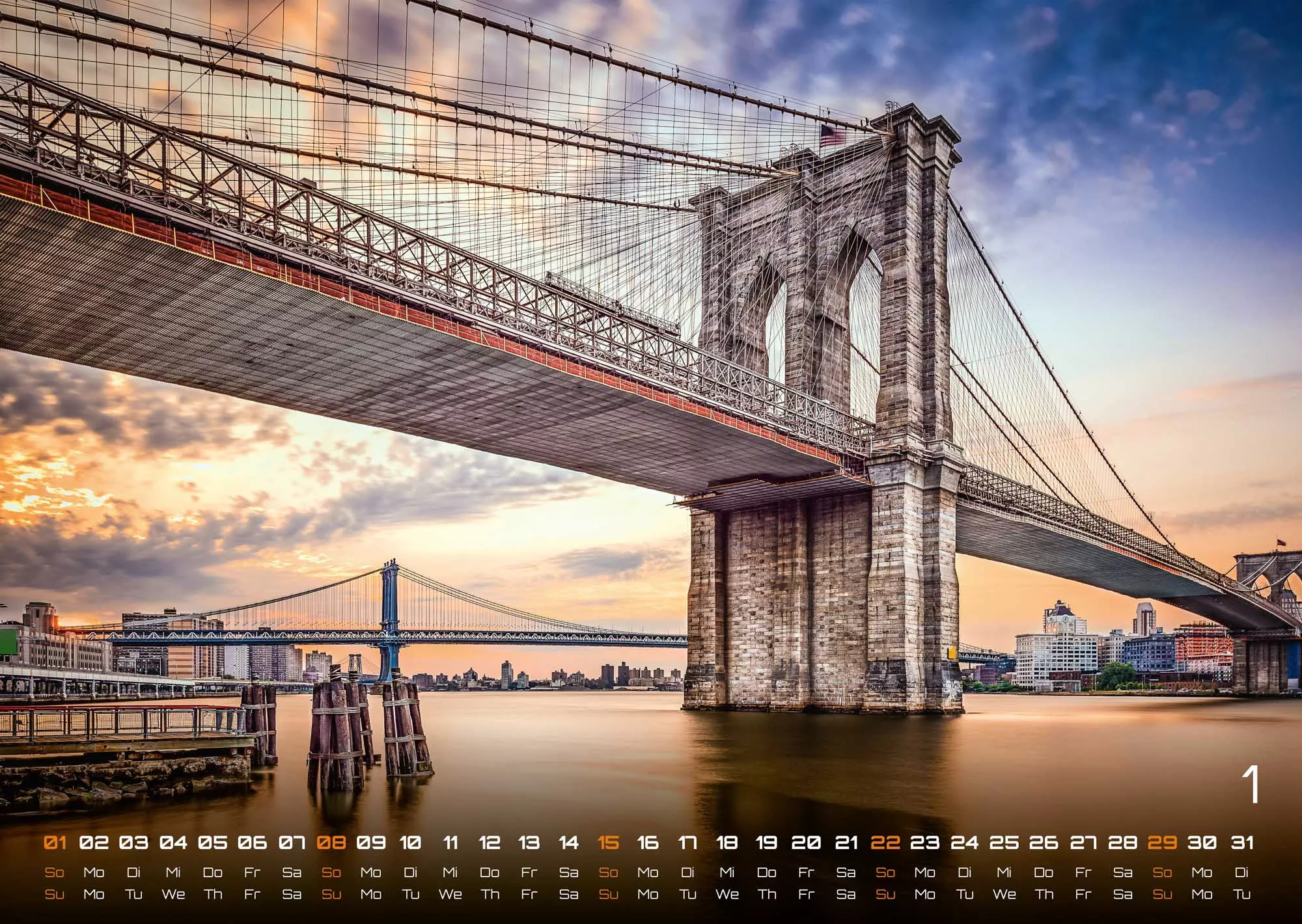 New York - die Stadt, die niemals schläft - 2023 - Kalender