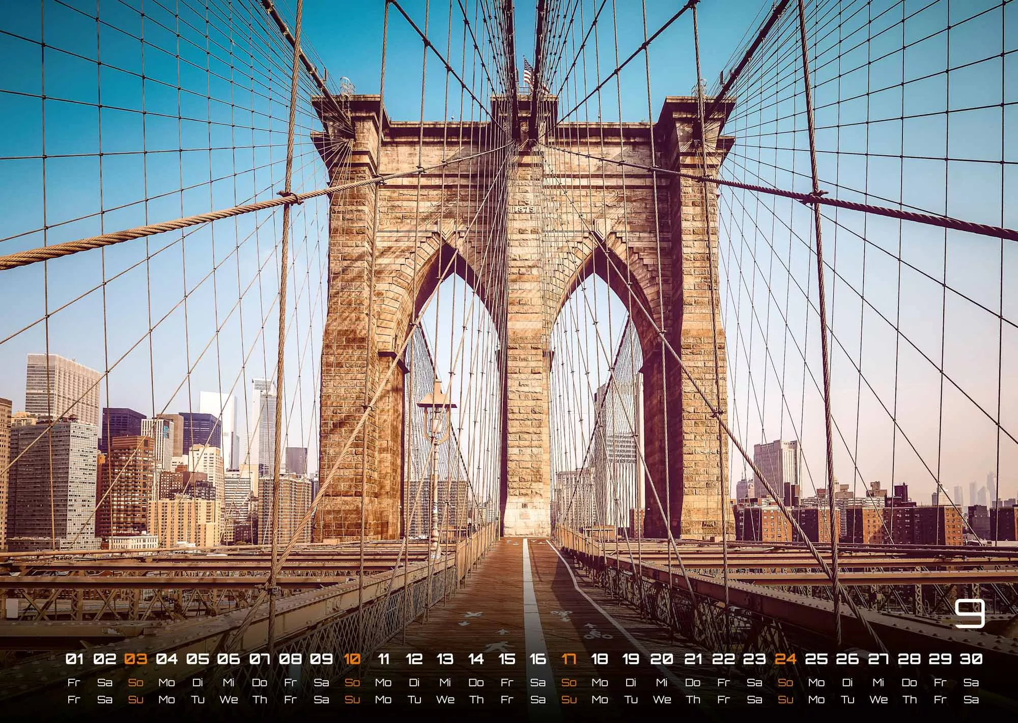 New York - die Stadt, die niemals schläft - 2023 - Kalender