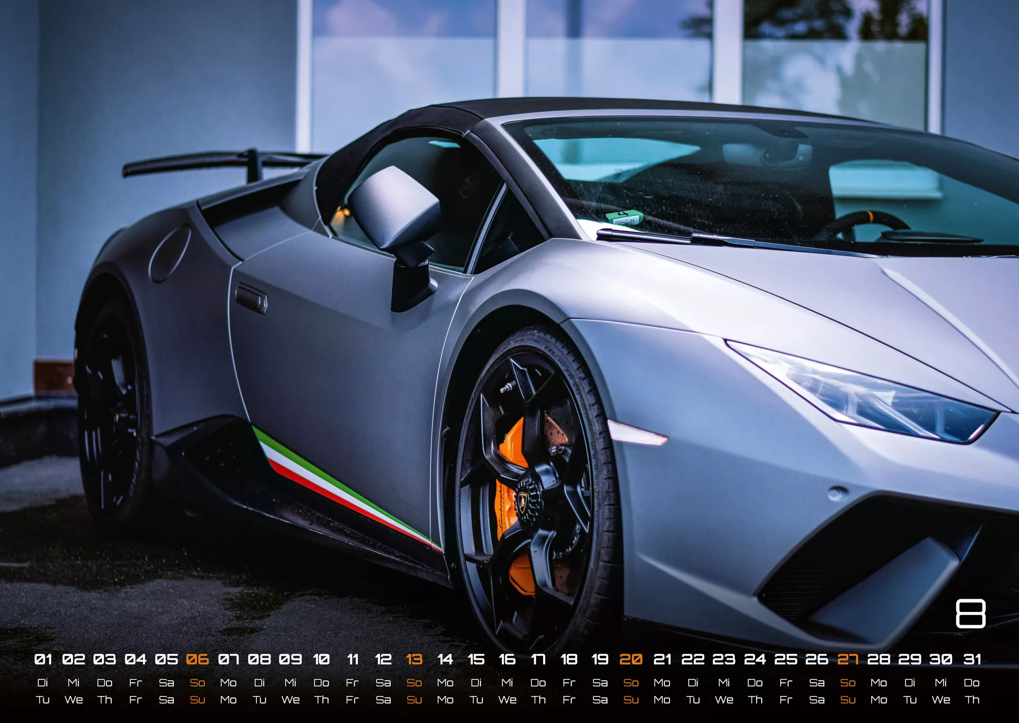 Sportwagen - PS-Boliden - 2023 - Kalender