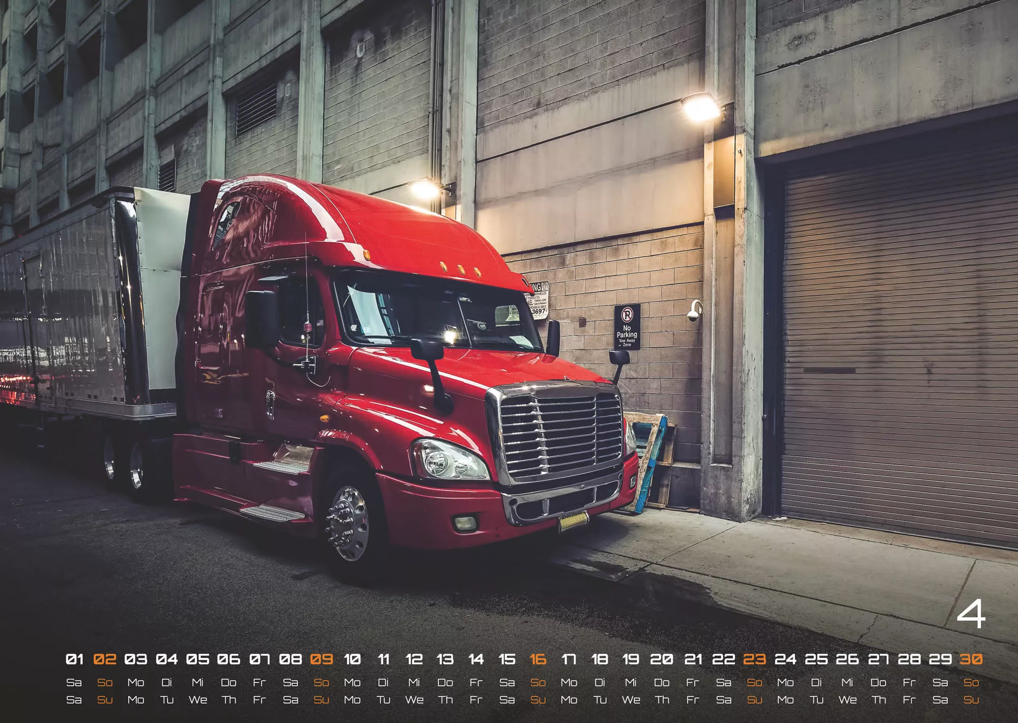 Trucks - Könige der Straße - LKW - 2023 - Kalender