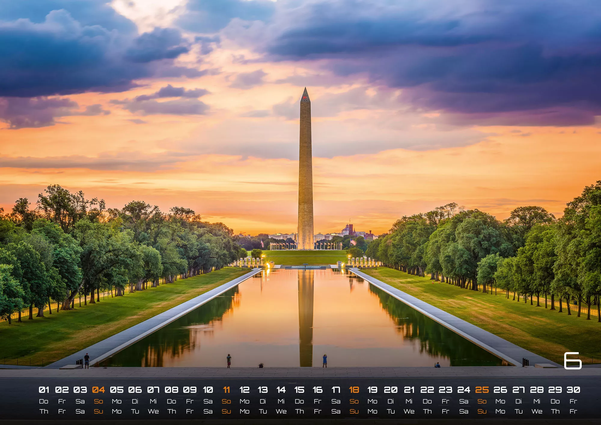 USA - eine Reise durch die Vereinigten Staaten - dem Land der unbegrenzten Möglichkeiten - 2023 - Kalender