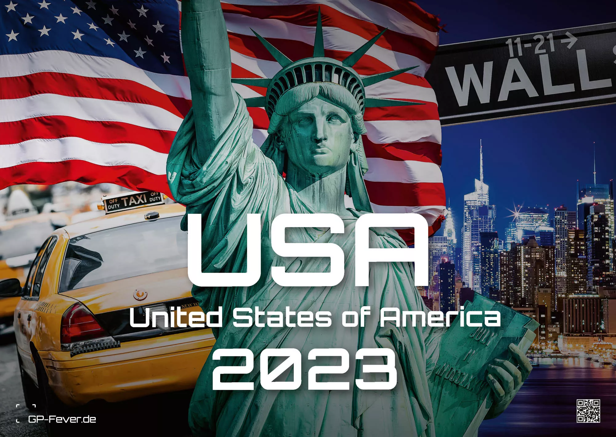 USA - eine Reise durch die Vereinigten Staaten - dem Land der unbegrenzten Möglichkeiten - 2023 - Kalender
