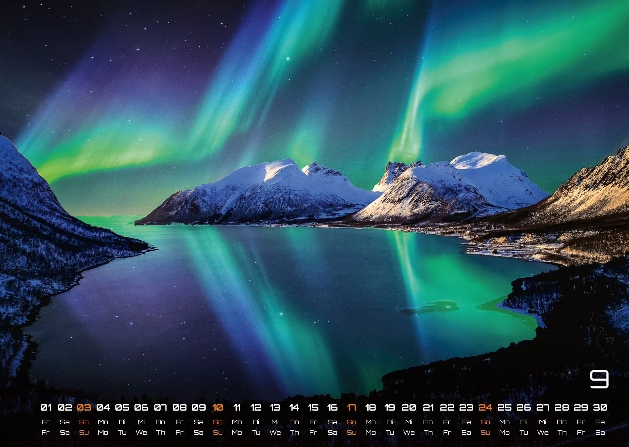 Polarlichter - grandiose Naturschauspiele - 2023 - Kalender