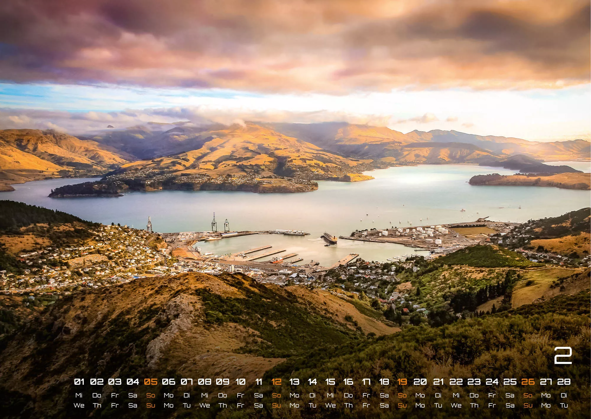 Neuseeland - Das Land der langen weißen Wolke - 2023 - Kalender