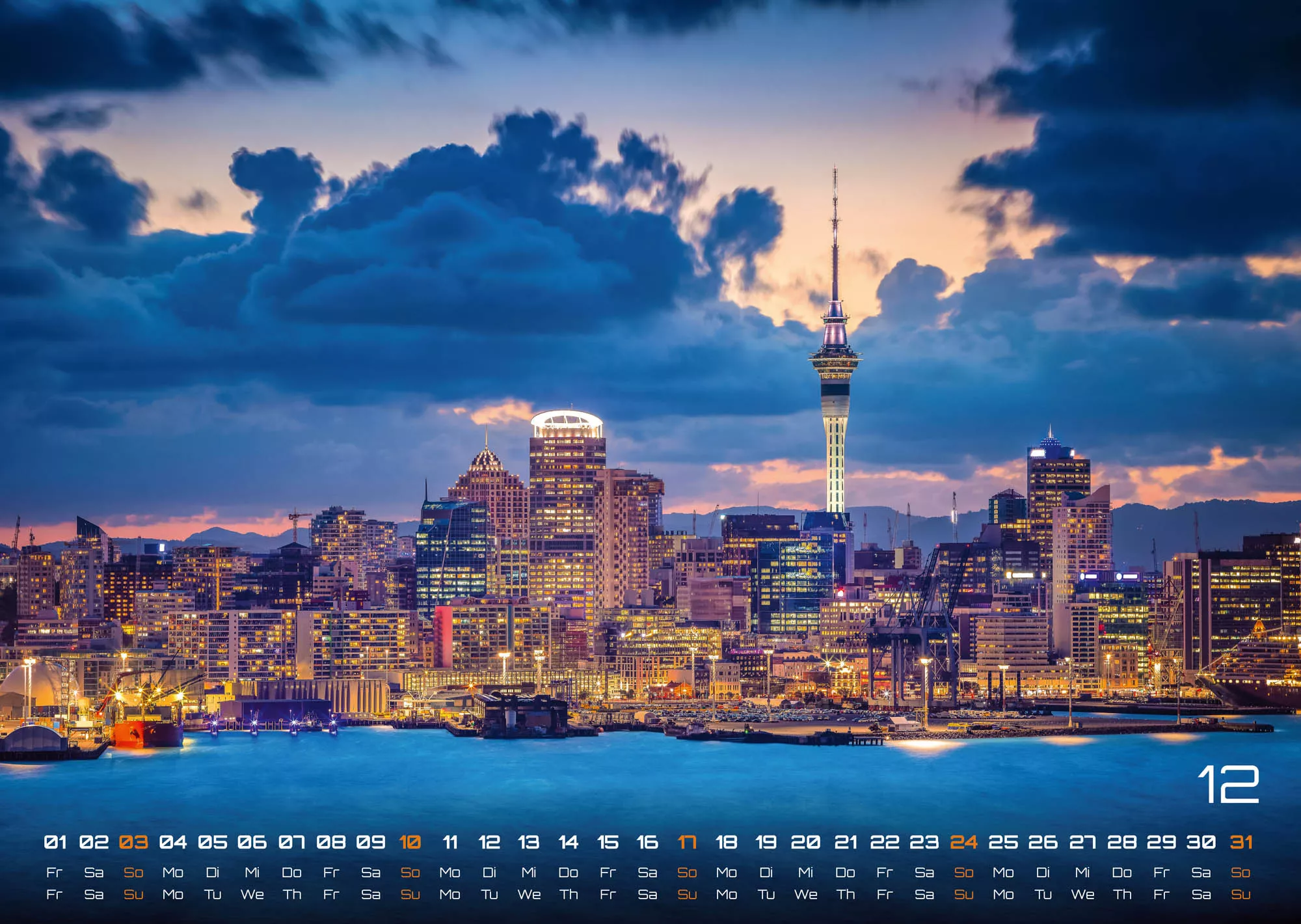 Neuseeland - Das Land der langen weißen Wolke - 2023 - Kalender