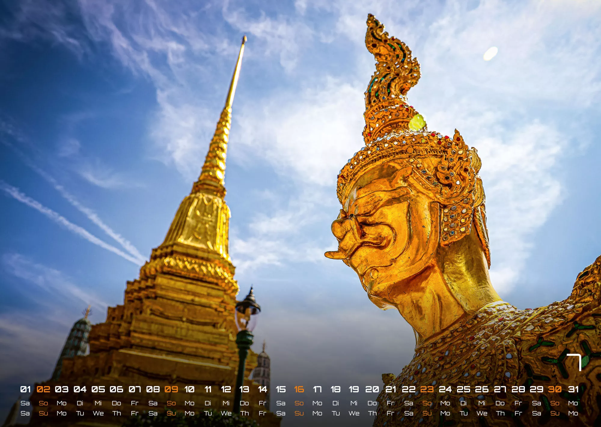 Thailand - Land of Smiles - 2023 - Kalender