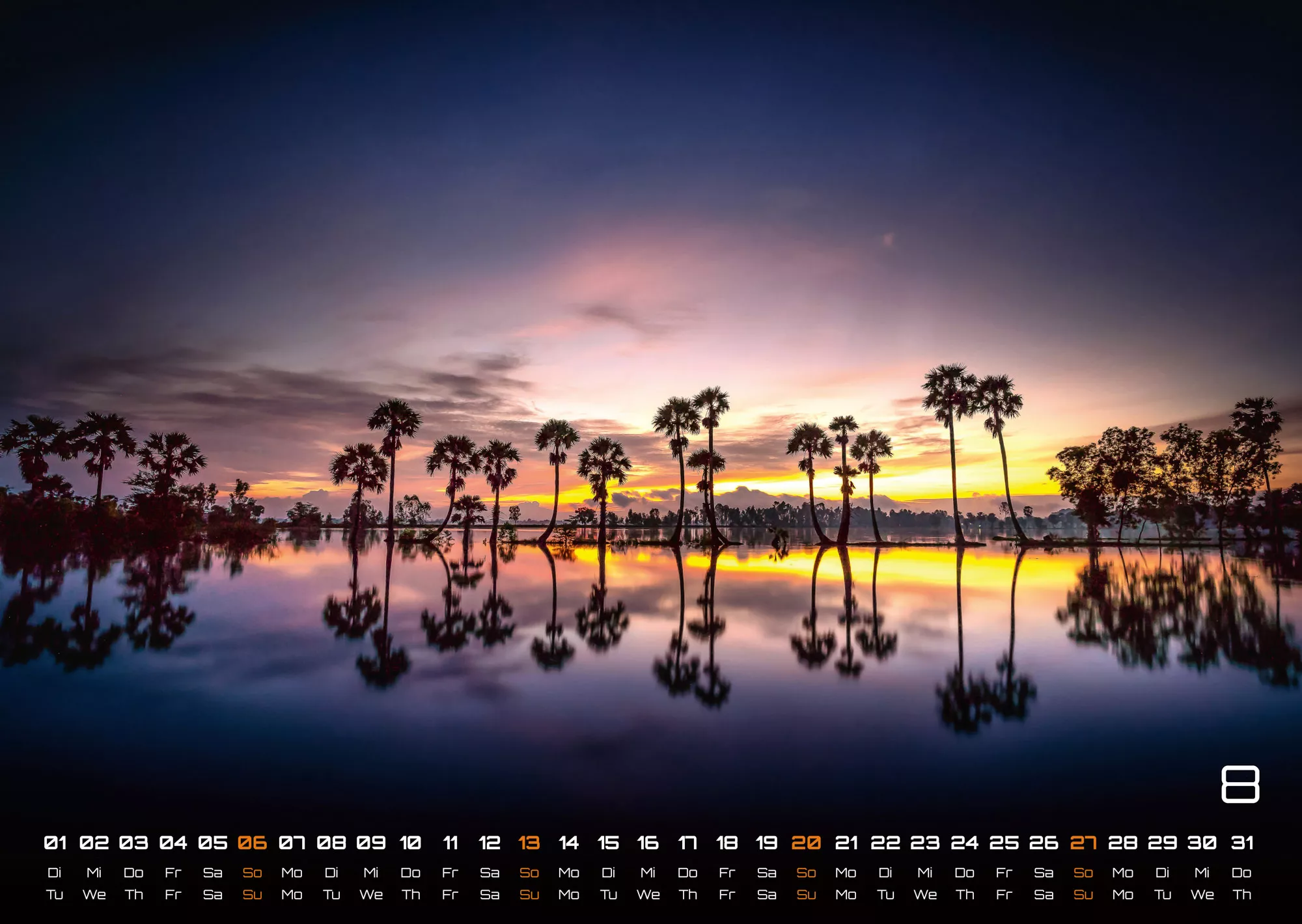 Thailand - Land of Smiles - 2023 - Kalender