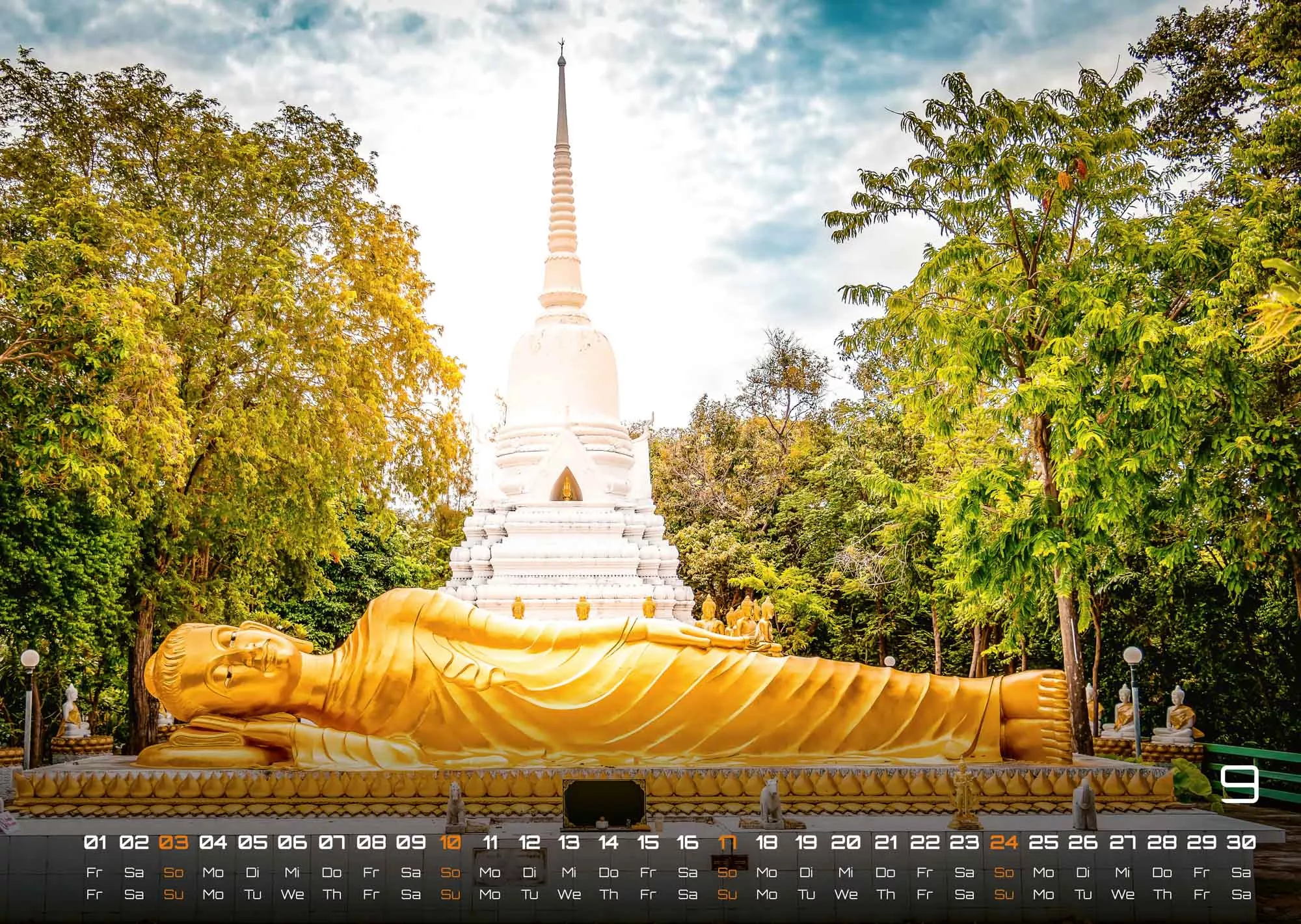 Thailand - Land of Smiles - 2023 - Kalender