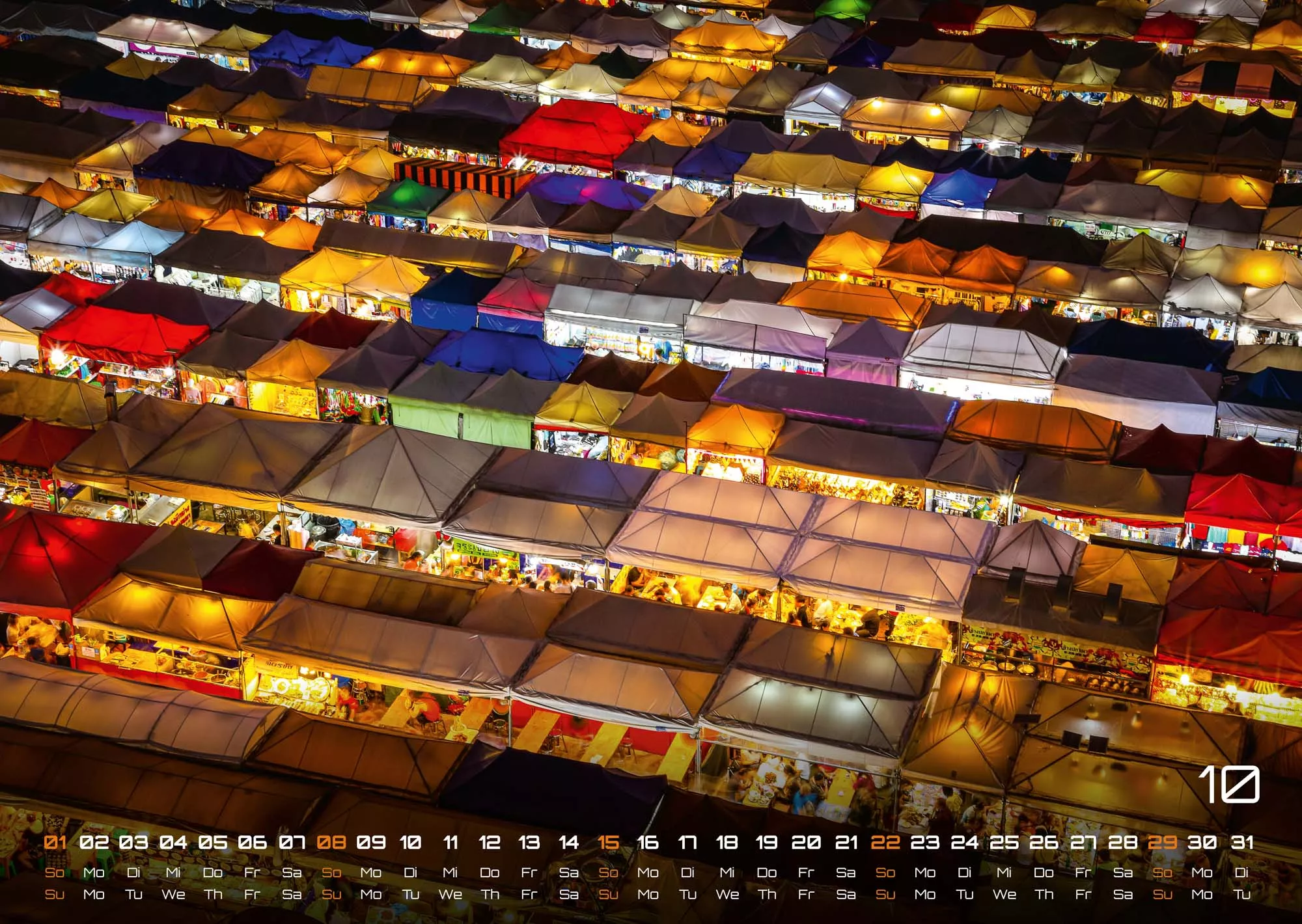 Thailand - Land of Smiles - 2023 - Kalender