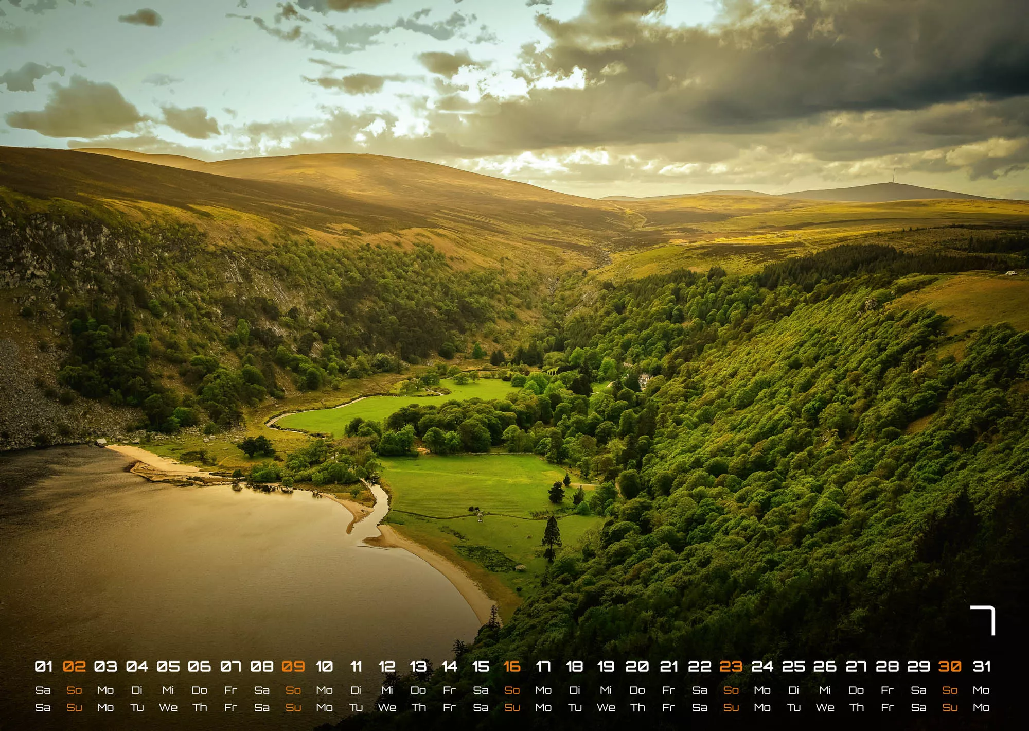 Irland - Die grüne Insel - 2023 - Kalender