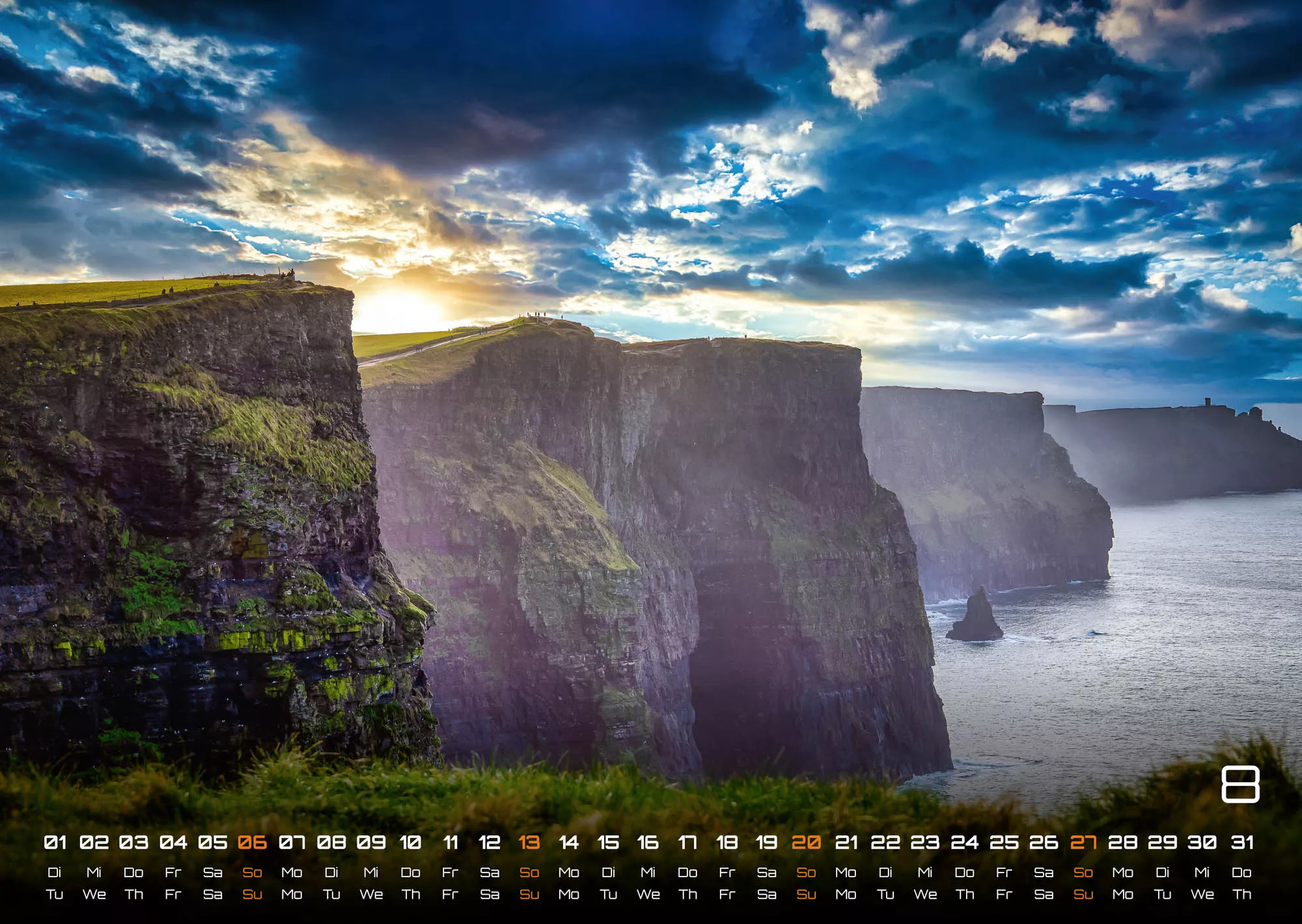 Irland - Die grüne Insel - 2023 - Kalender