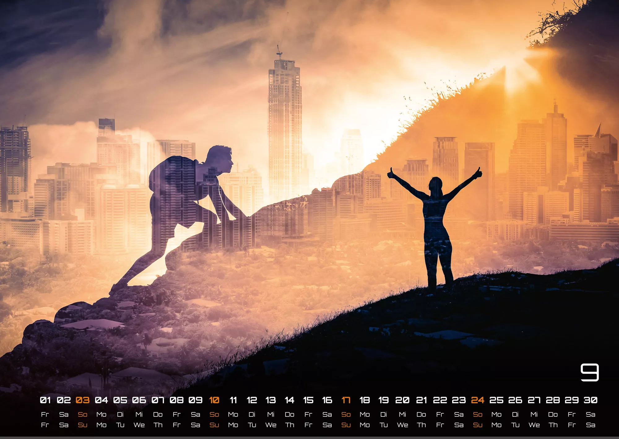 Motivation - your only limit is you - 2023 - Kalender