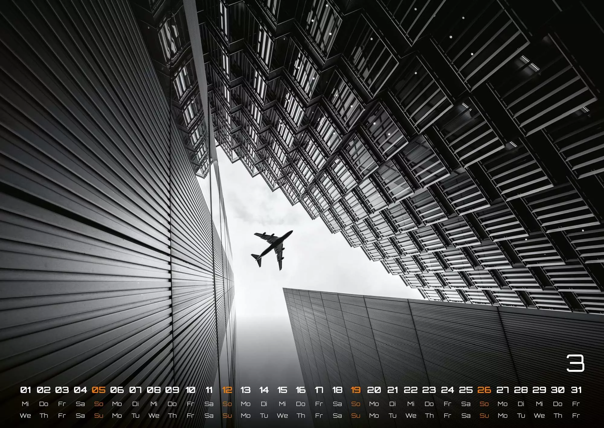 Planes - Über den Wolken - Flugzeuge - 2023 - Kalender