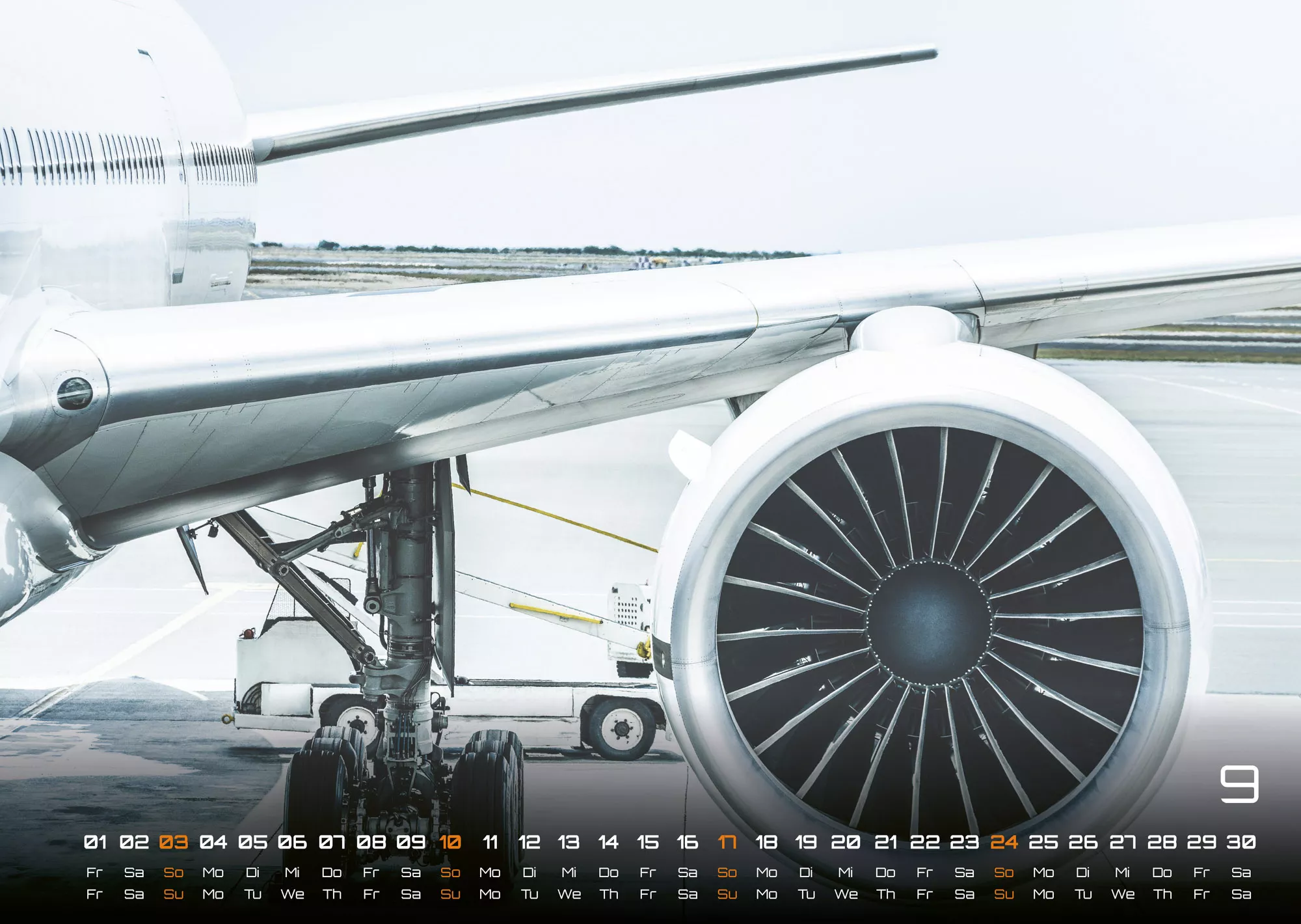 Planes - Über den Wolken - Flugzeuge - 2023 - Kalender