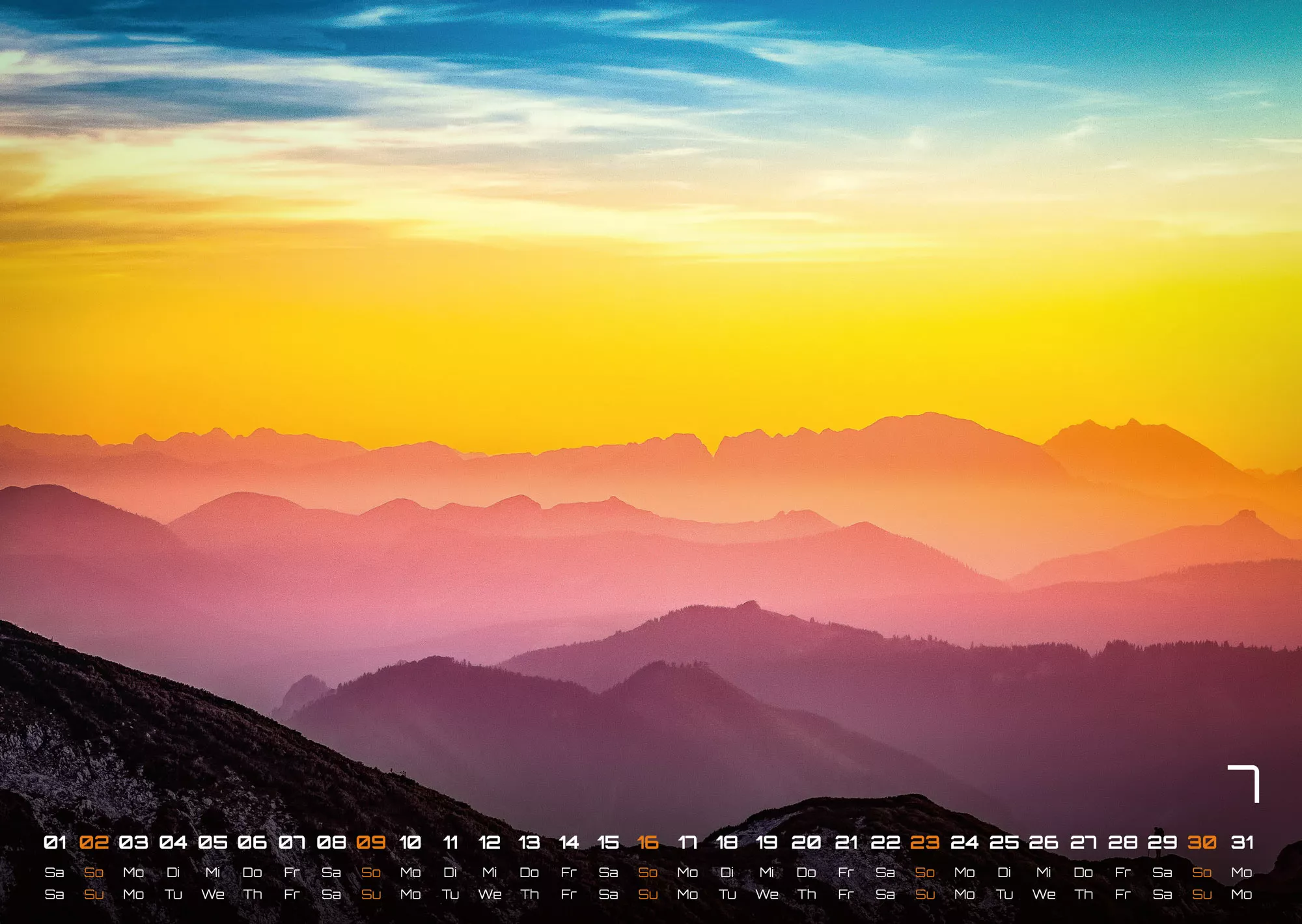 Österreich - 2023 - Kalender