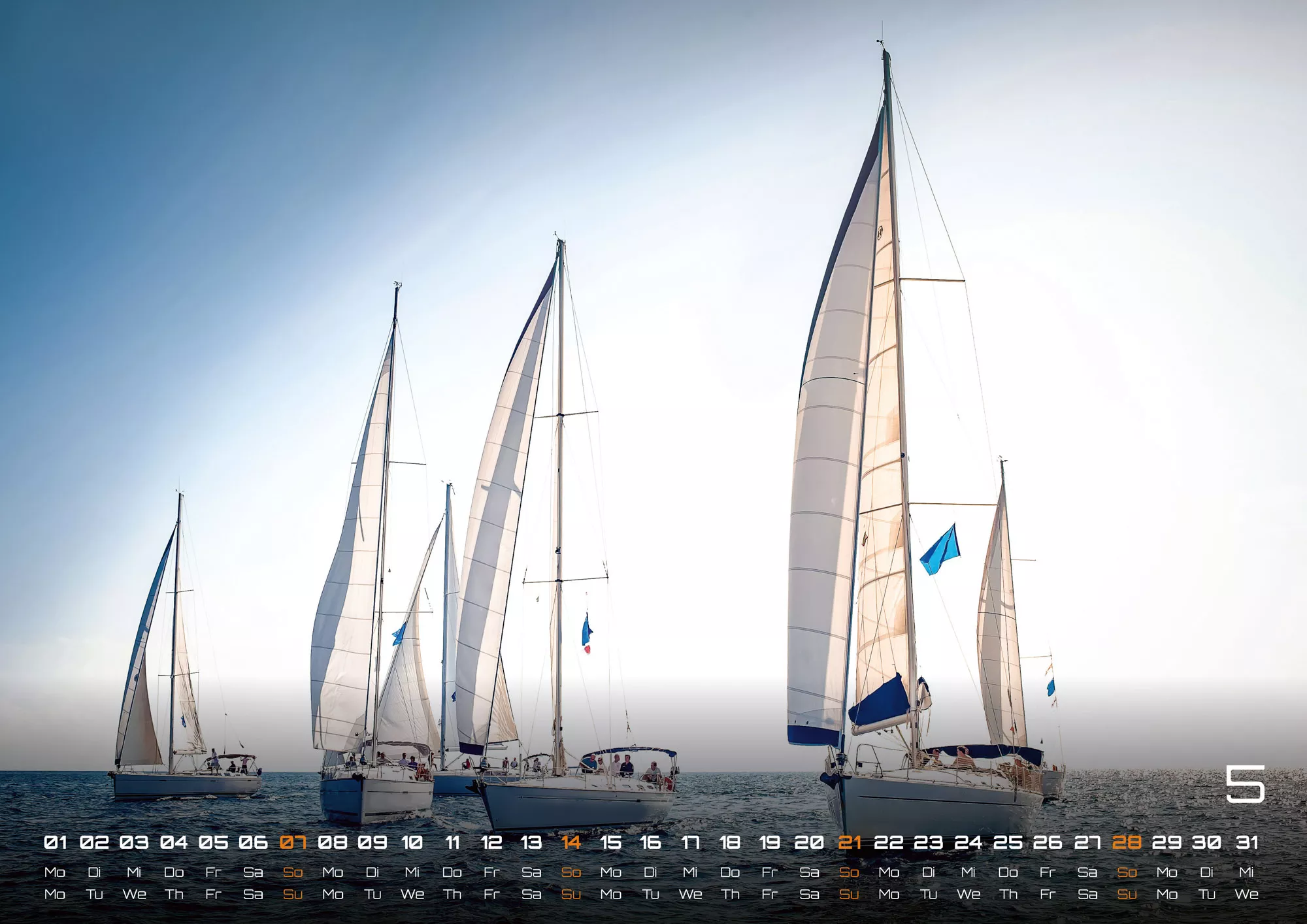 Meereskreuzer - my Boat, my Rules - Yachten - Schiffe - 2023 - Kalender