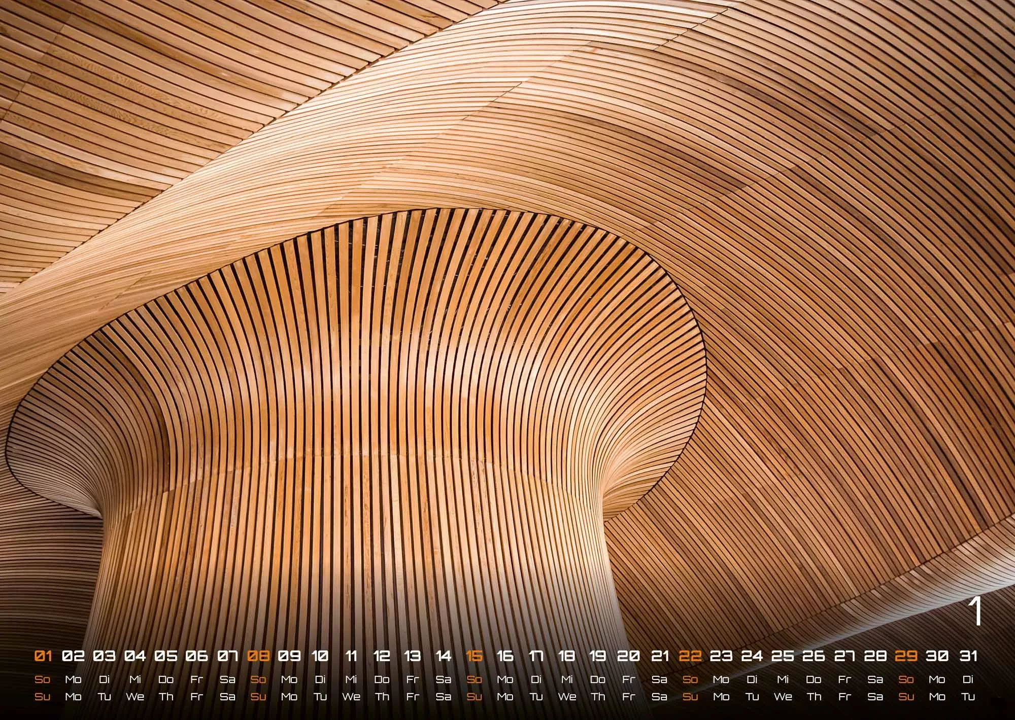 Architektur - faszinierende Baukunst - 2023 - Kalender
