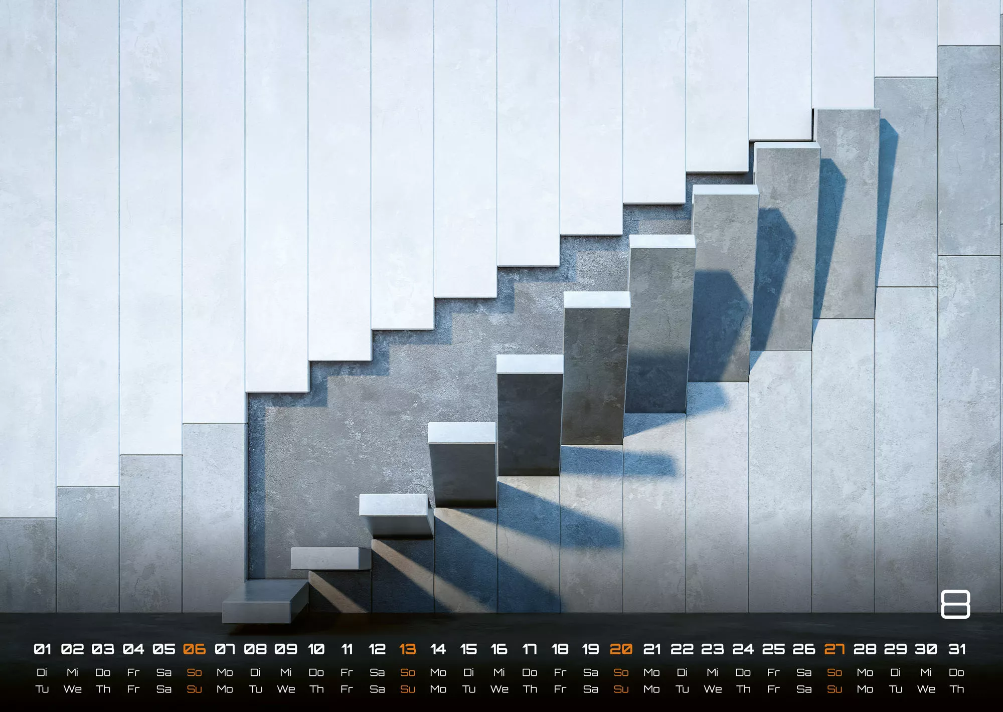 Architektur - faszinierende Baukunst - 2023 - Kalender