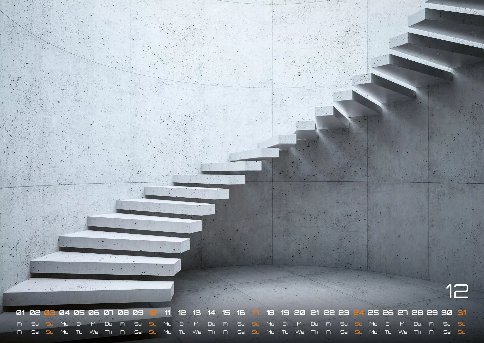 Architektur - faszinierende Baukunst - 2023 - Kalender